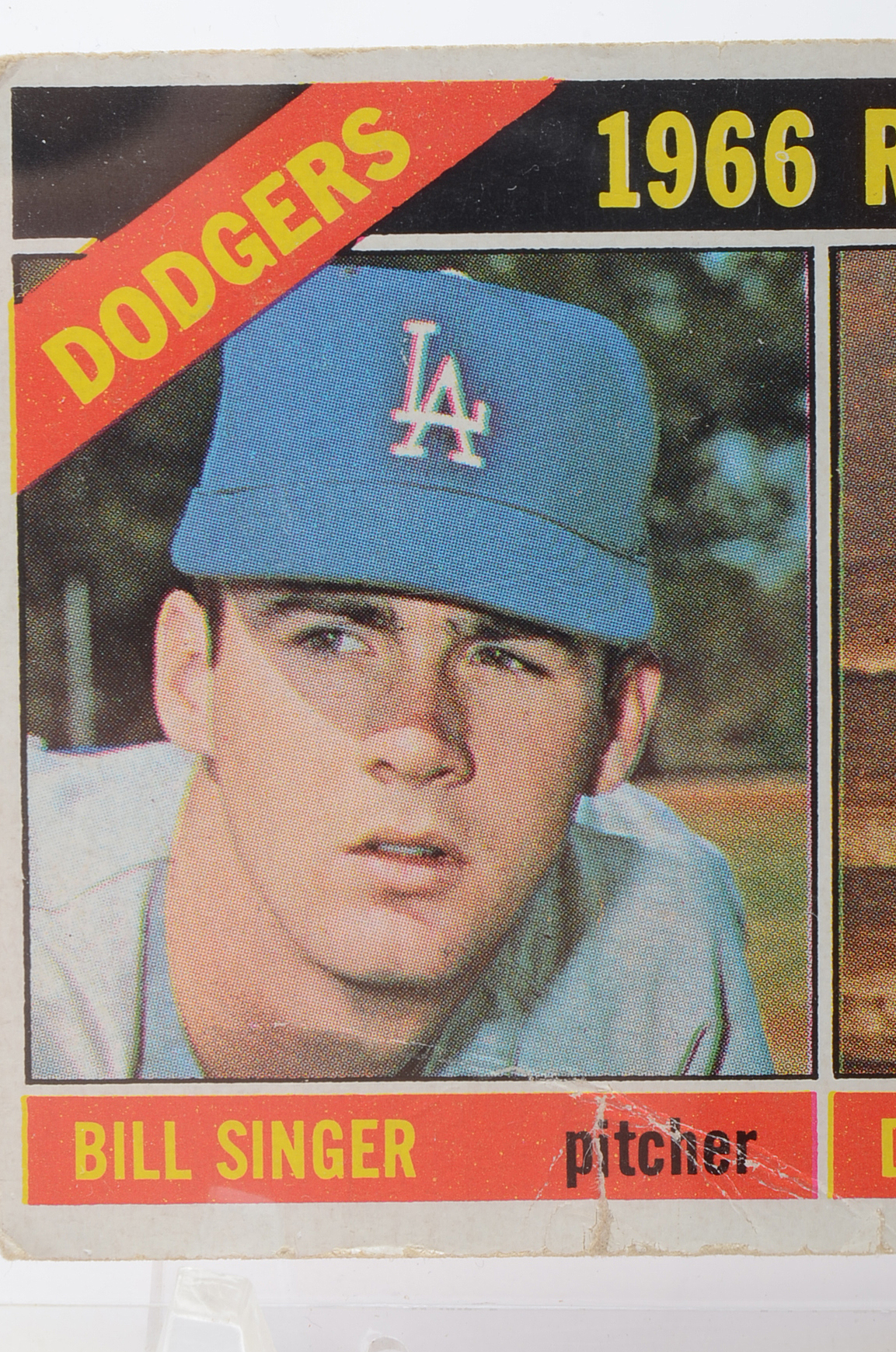 1966 Don Sutton Dodgers Rookie Topps Baseball card