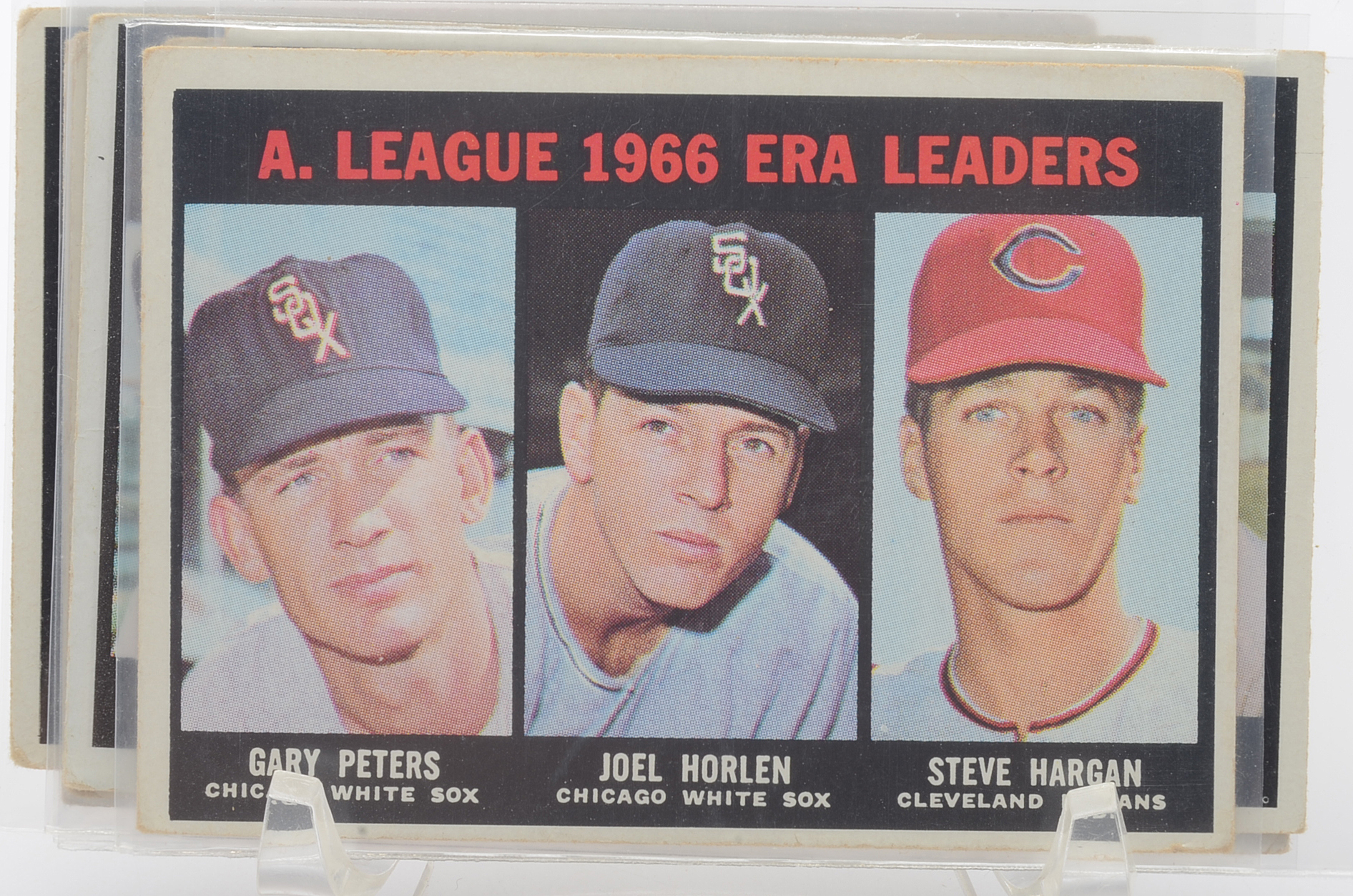 Seventeen 1967 Topps League Leaders and Two Mantle Checklists