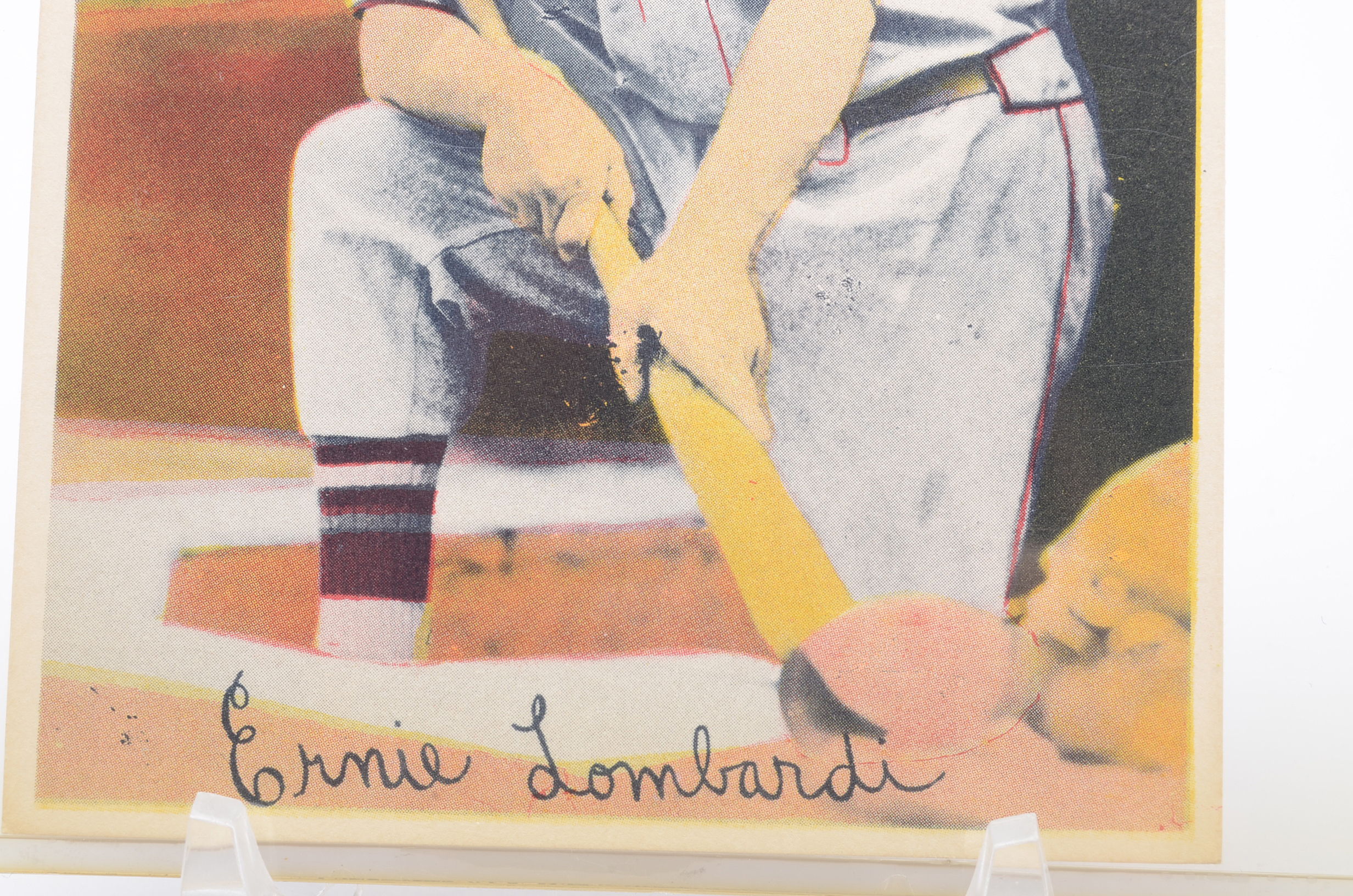 1936 Ernie Lombardi "R312" Pastel Colored Photo Card