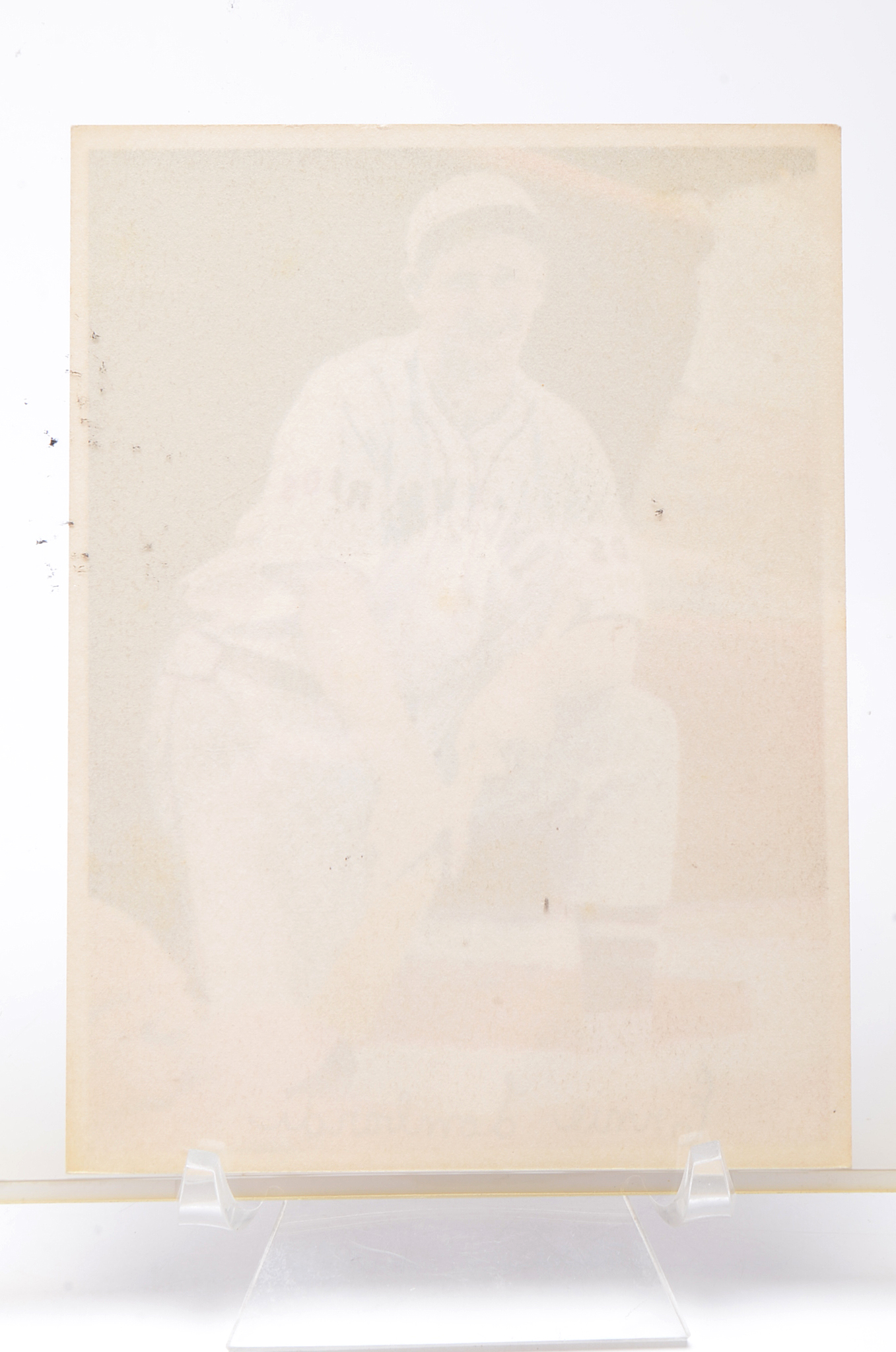 1936 Ernie Lombardi "R312" Pastel Colored Photo Card