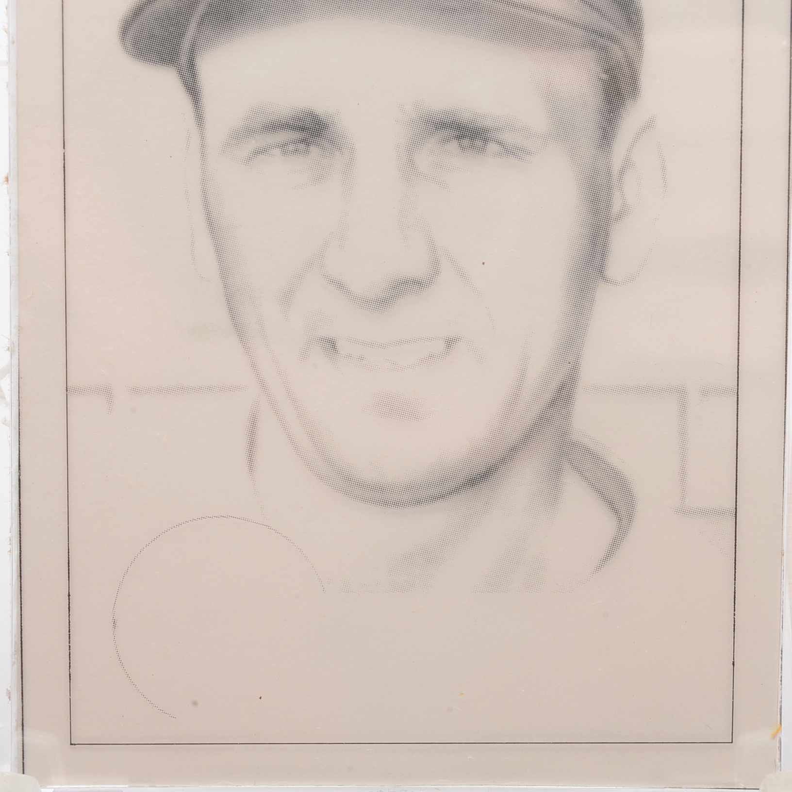 1953 Ken Raffensberger Cincinnati Reds Topps Archives Negative Baseball Card