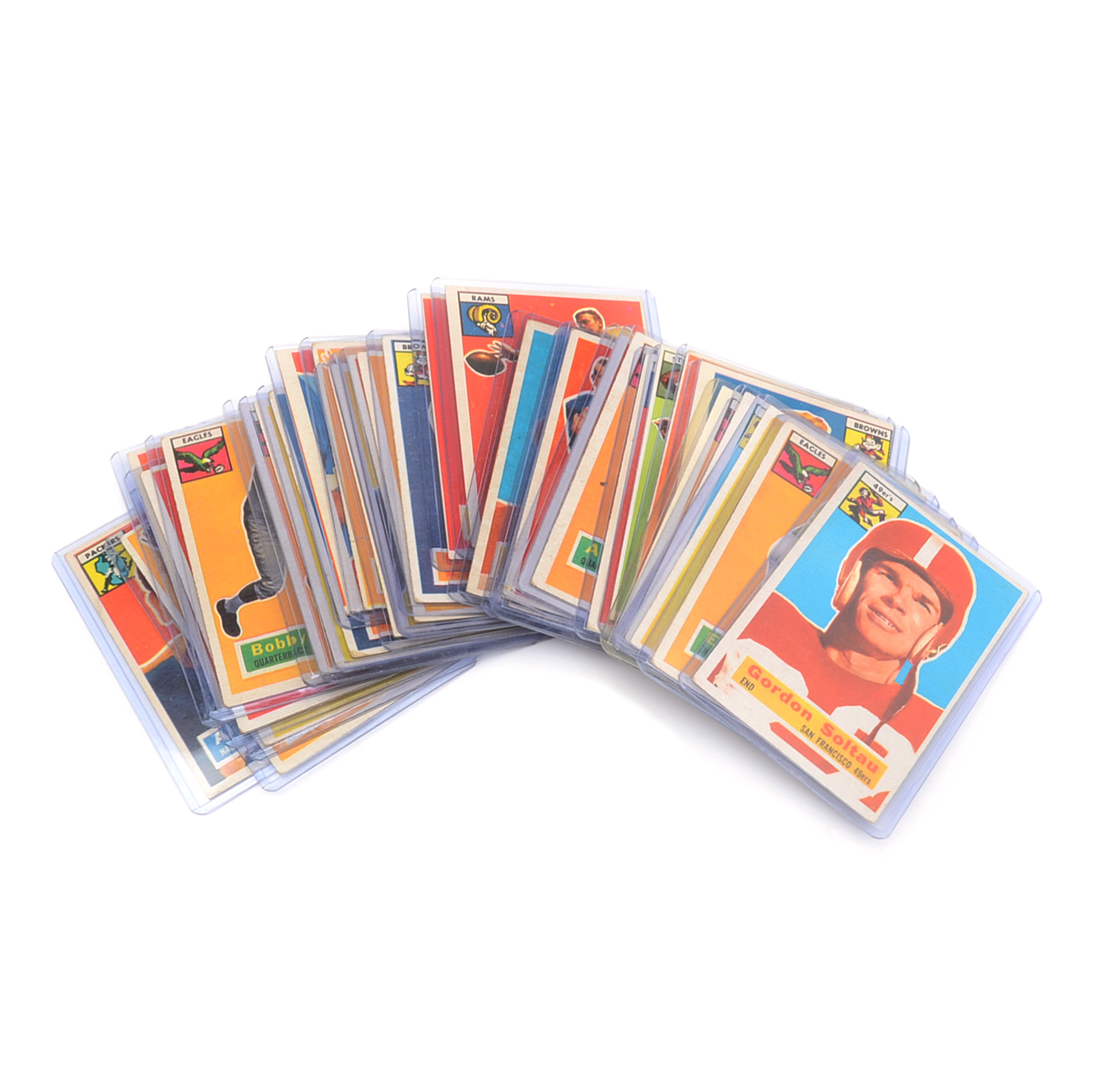 1956 Topps Football Cards