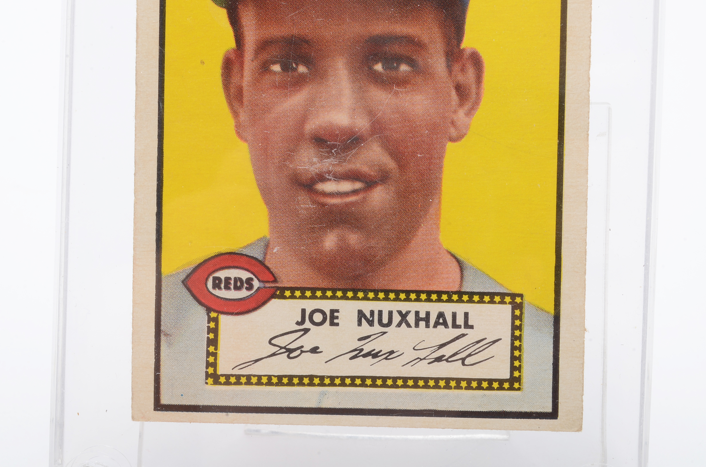 1952 Joe Nuxhall Cincinnati Reds Topps "Rookie" High # Baseball Card