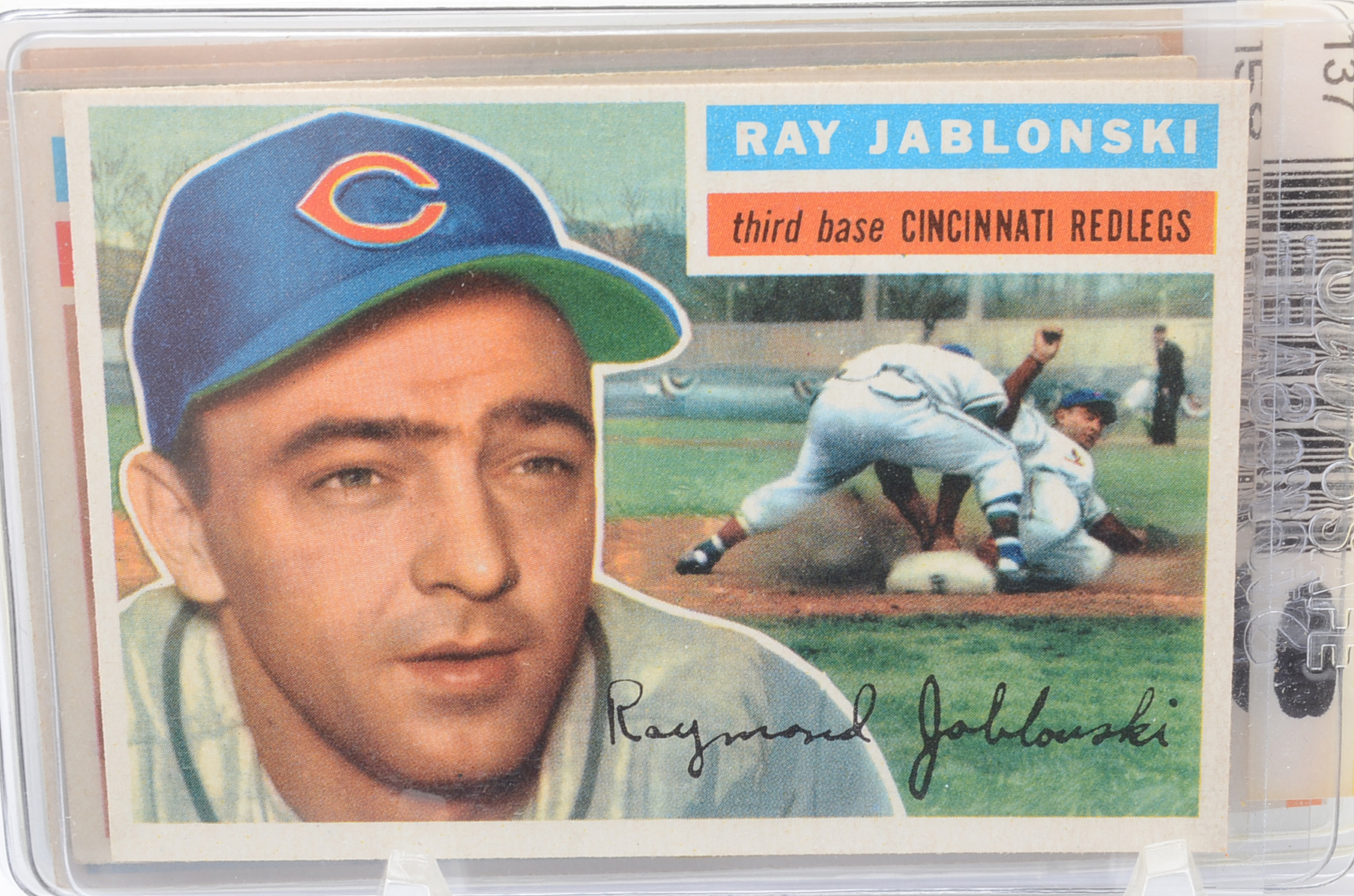 Fourteen 1956 Cincinnati Reds Players Topps Baseball Cards