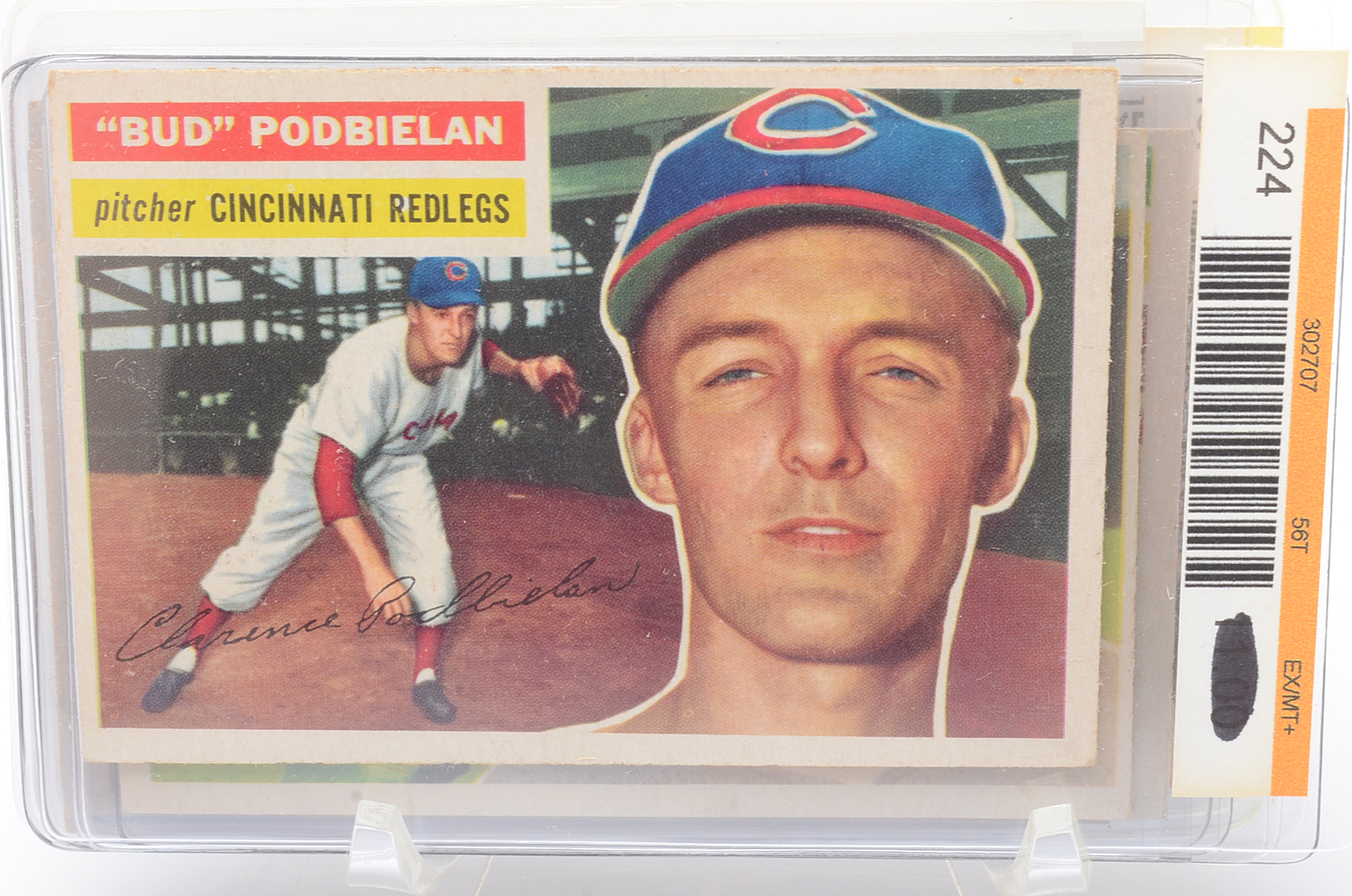 Fourteen 1956 Cincinnati Reds Players Topps Baseball Cards