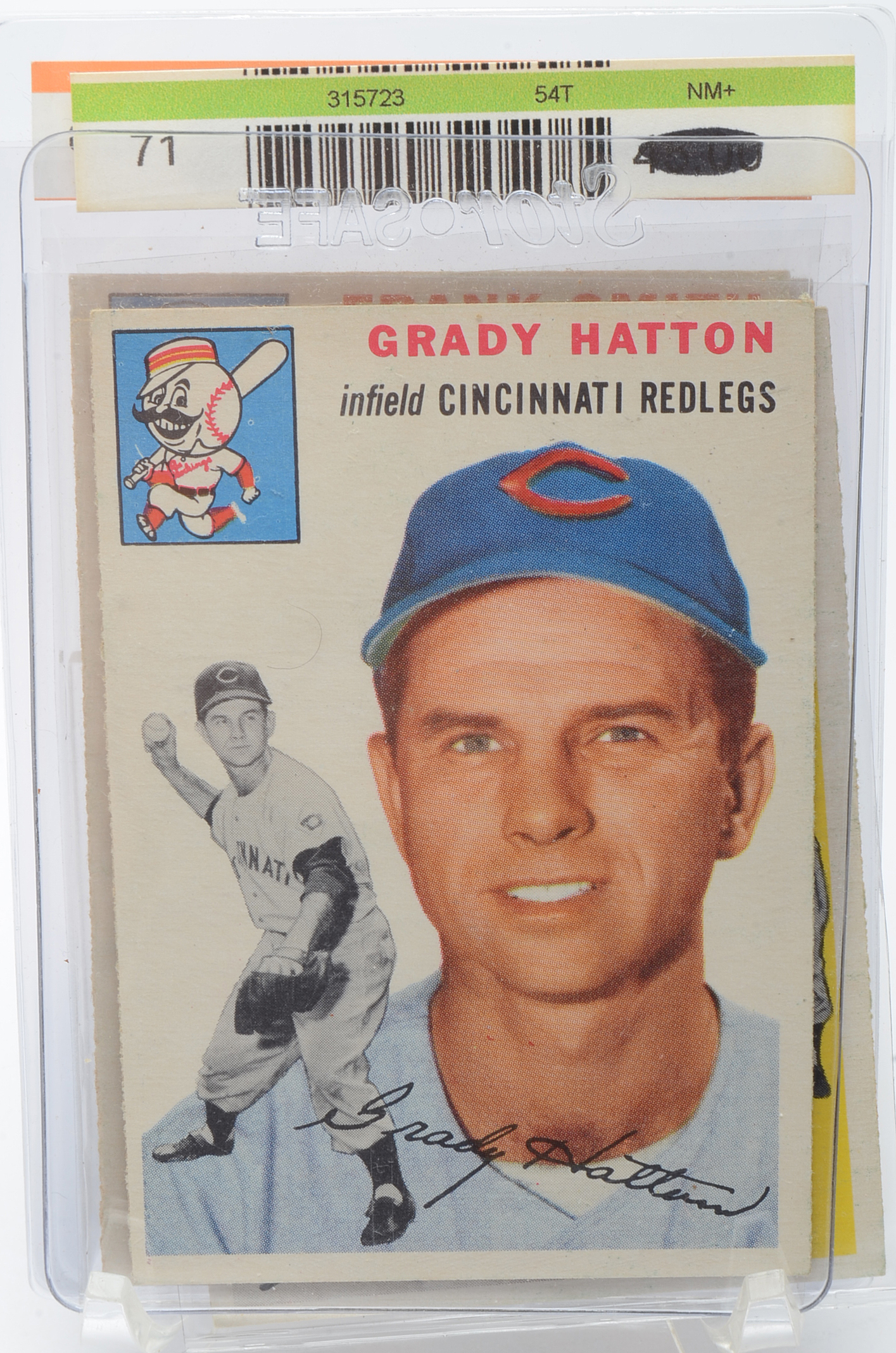 Eleven 1954 Cincinnati Reds Players Topps Basbeball Cards