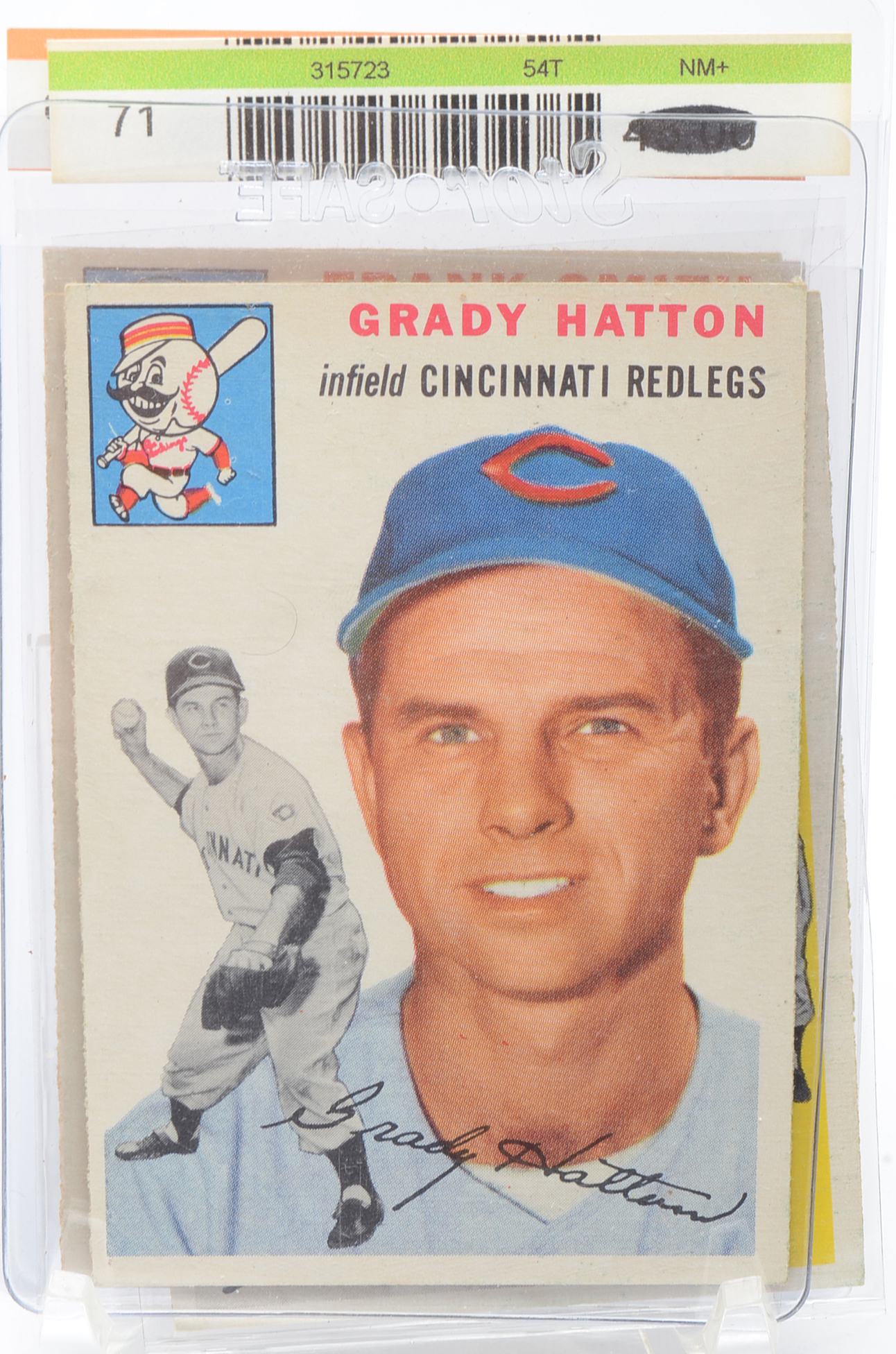 Eleven 1954 Cincinnati Reds Players Topps Basbeball Cards