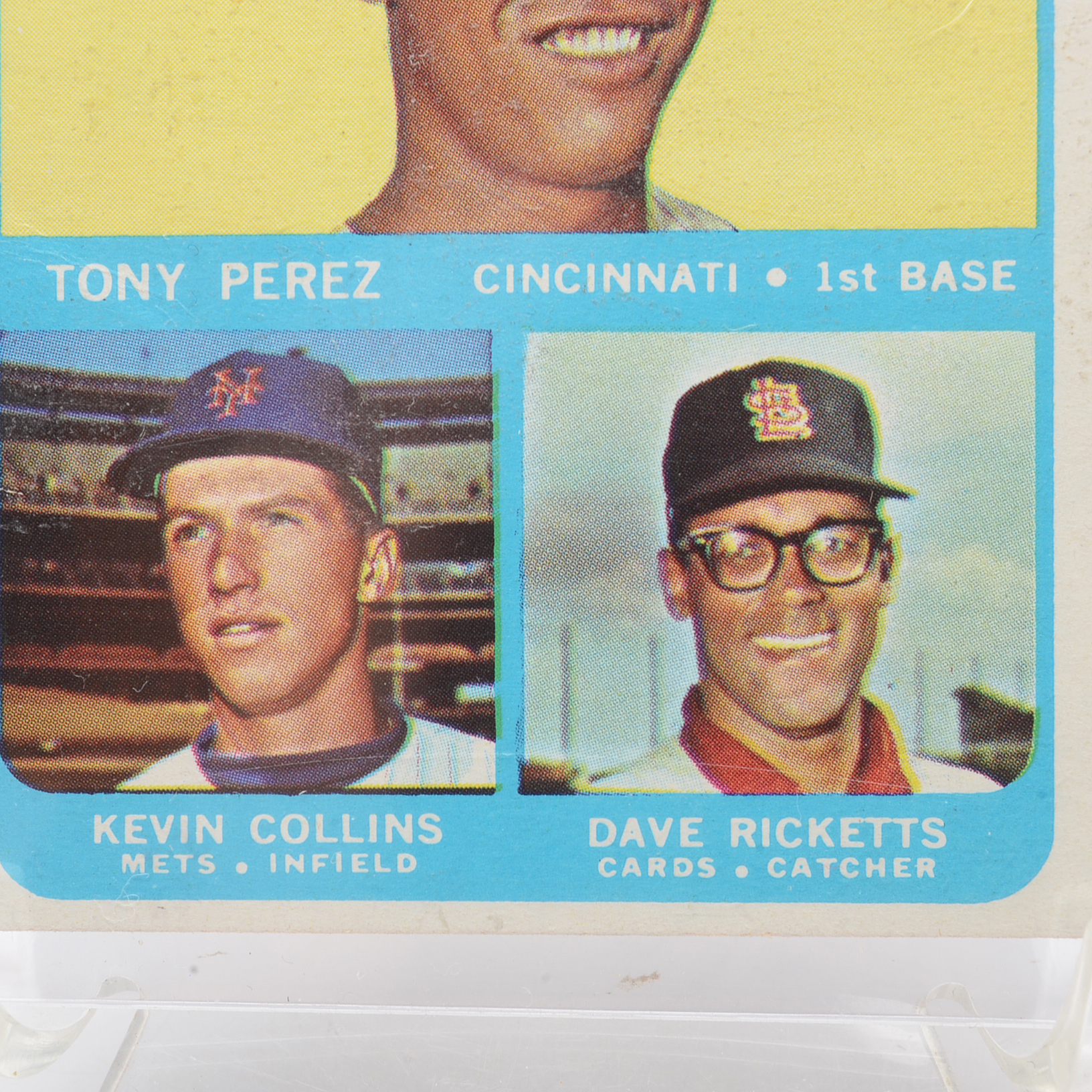 1965 Tony Perez Topps "Rookie" Baseball Card
