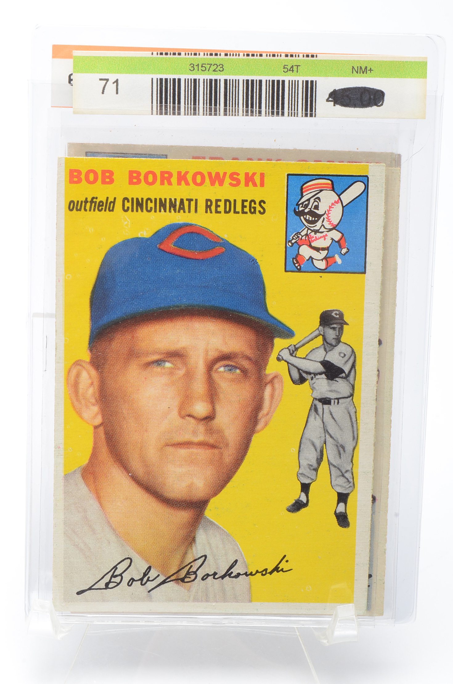 Eleven 1954 Cincinnati Reds Players Topps Basbeball Cards