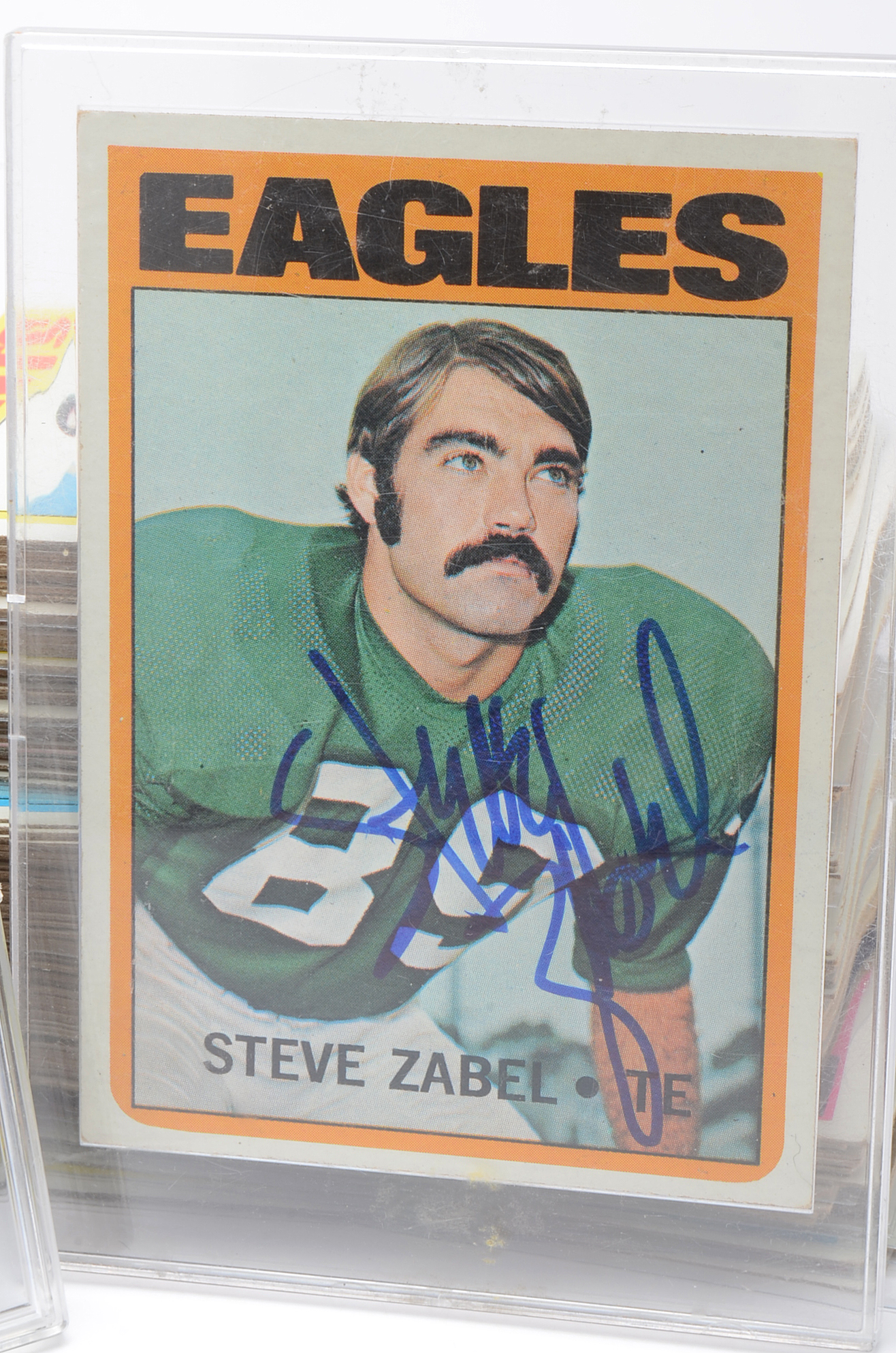 1972 Topps Football  2 Signed