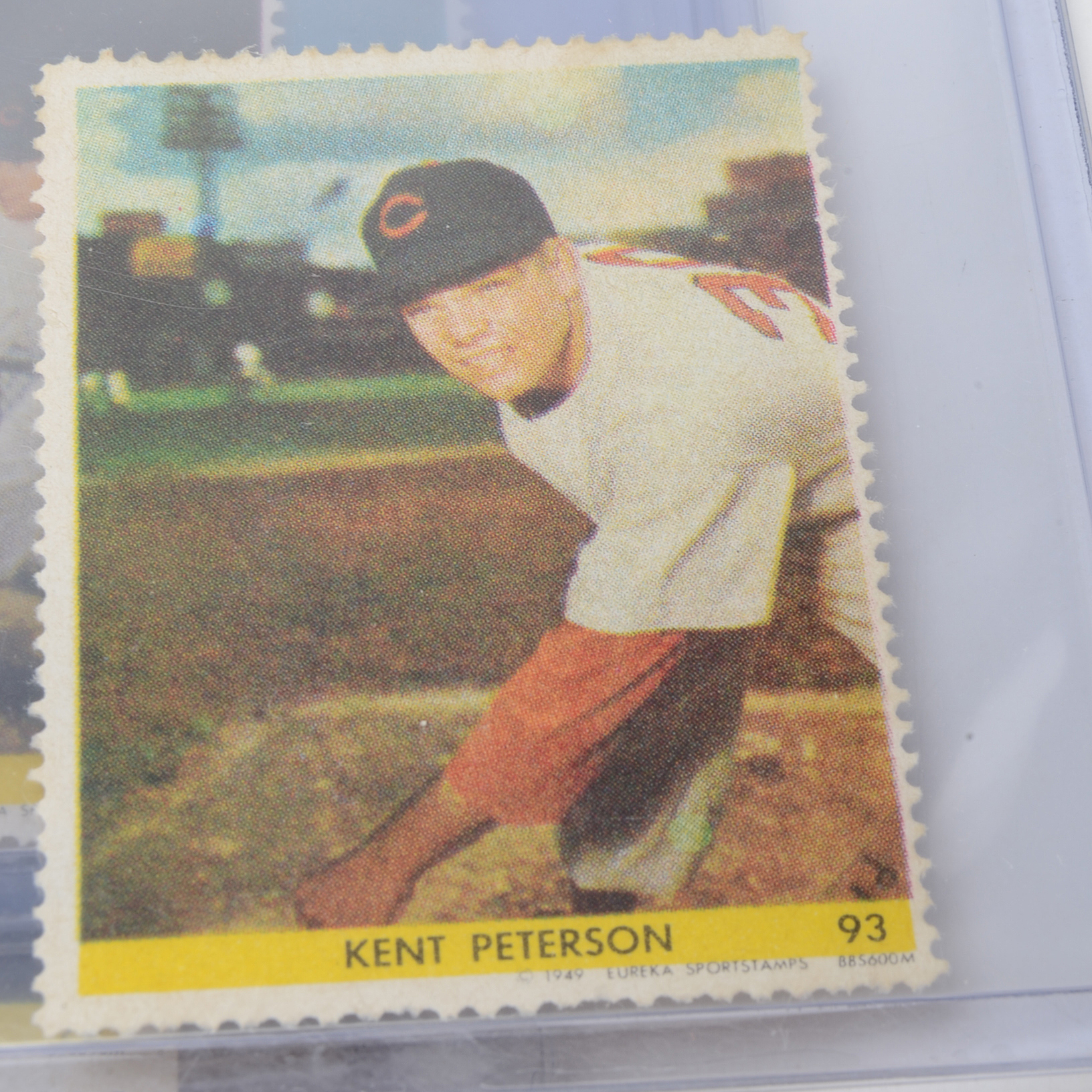 Thirty 1949 Eureka Cincinnati Reds Baseball Stamps