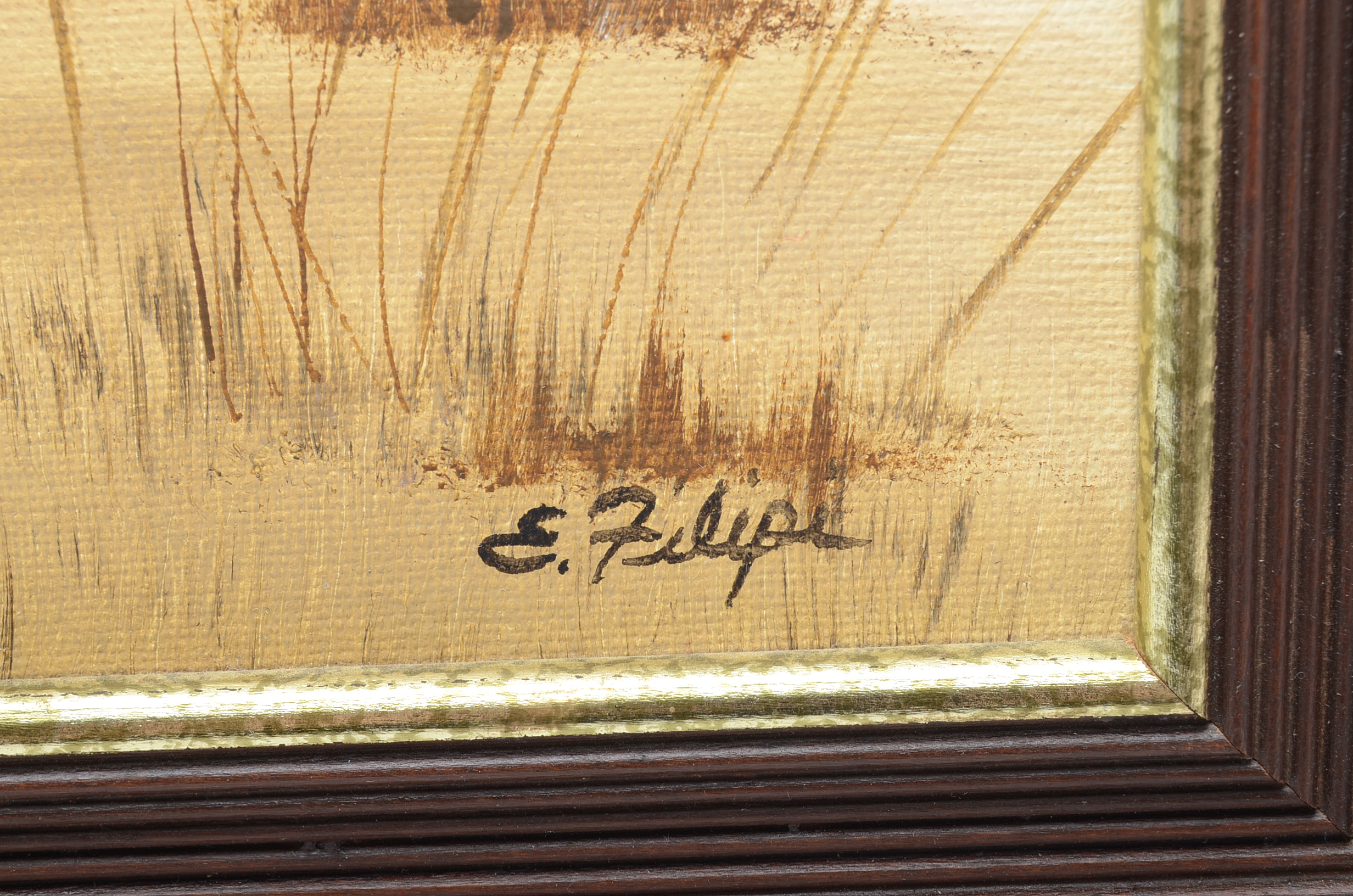 Canadian Geese Oil Painting