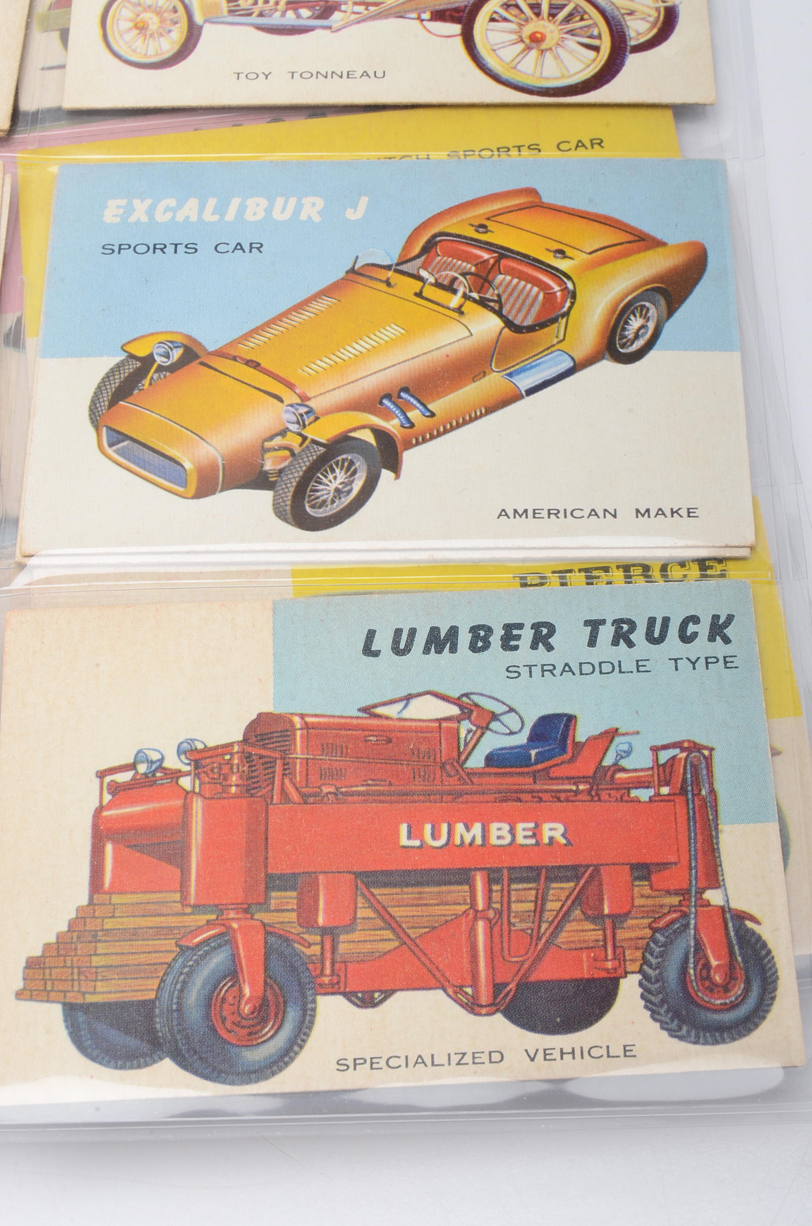 Set 1954 Topps "World On Wheels" Trading Cards