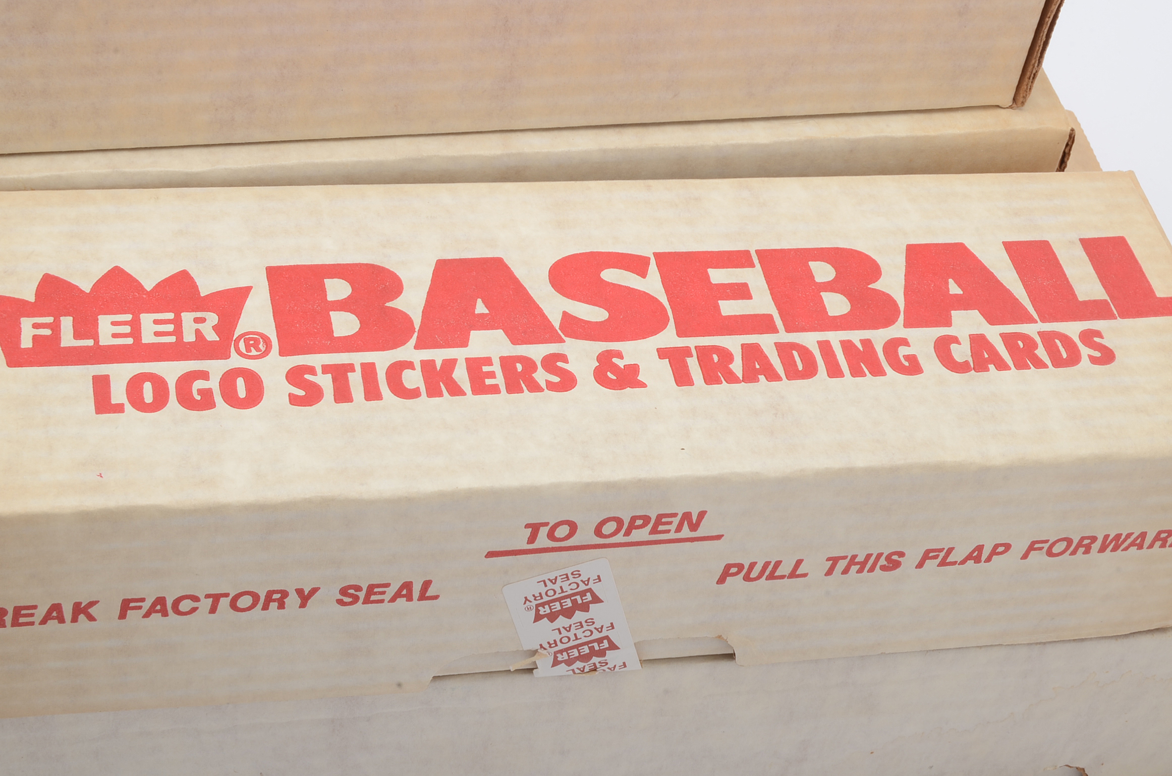 Five 1980s Baseball Card Sets Plus 1992 Sealed Classic "Four Sport" Box