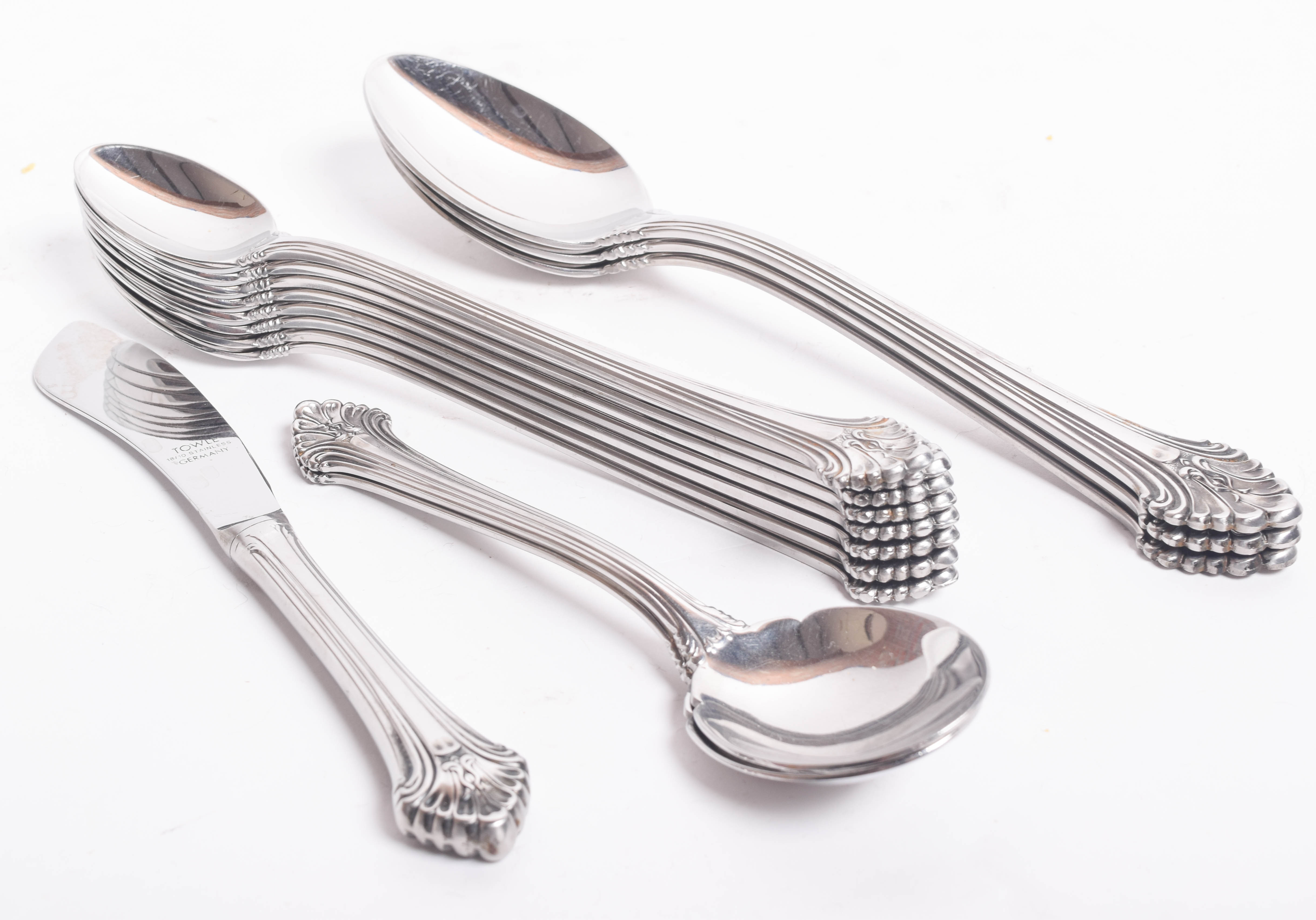 Towle "Antique Plume" Stainless Steel Flatware