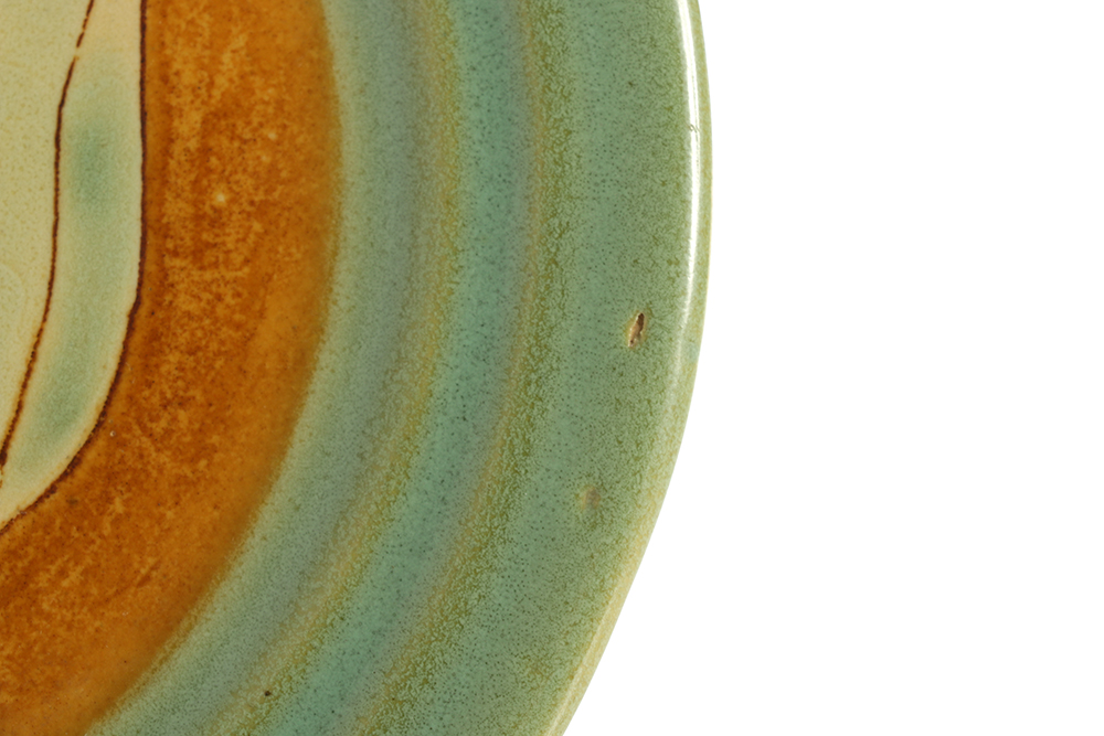 California Arts and Crafts Style Ceramic Plate