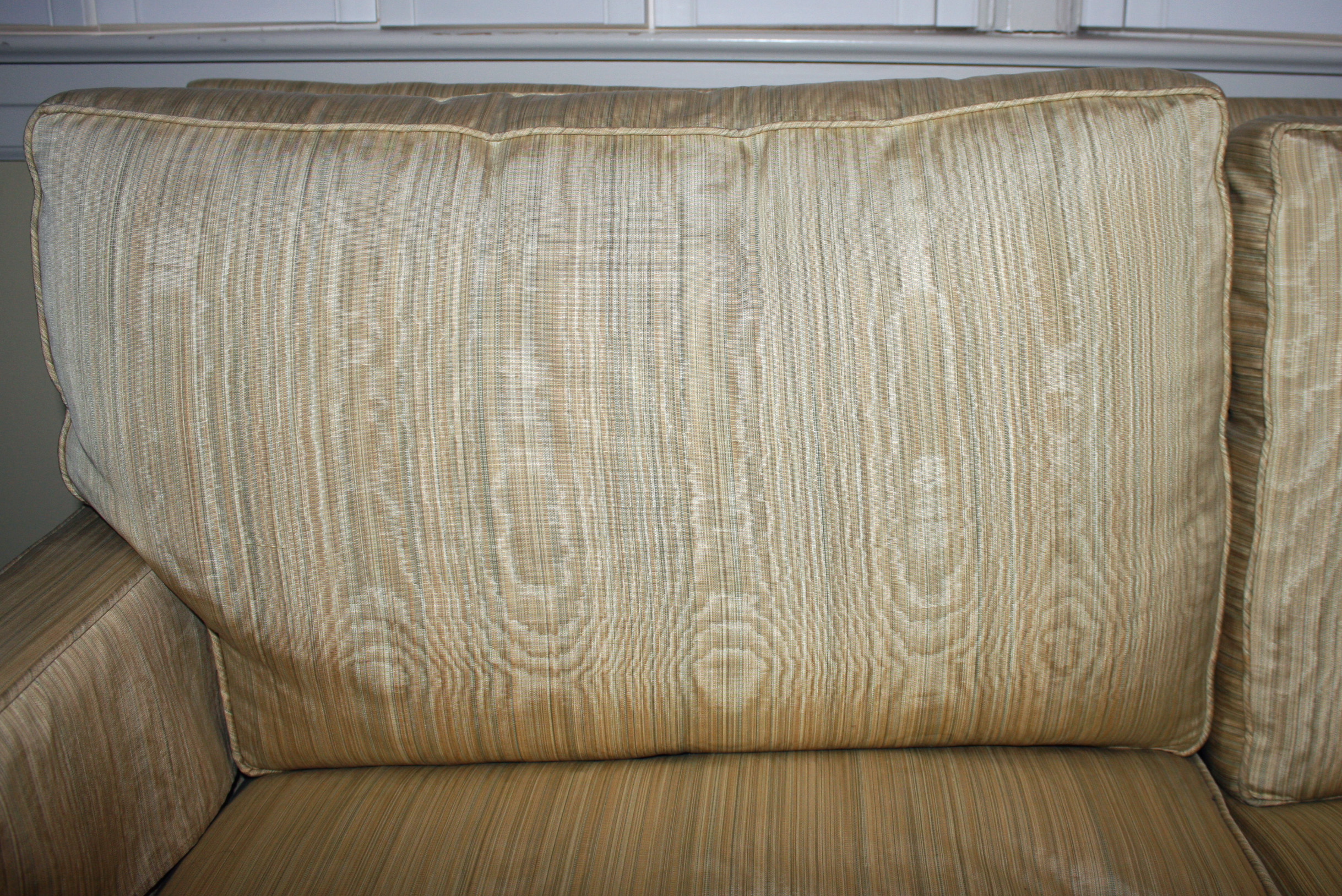 Vintage Silk Upholstered Love Seat