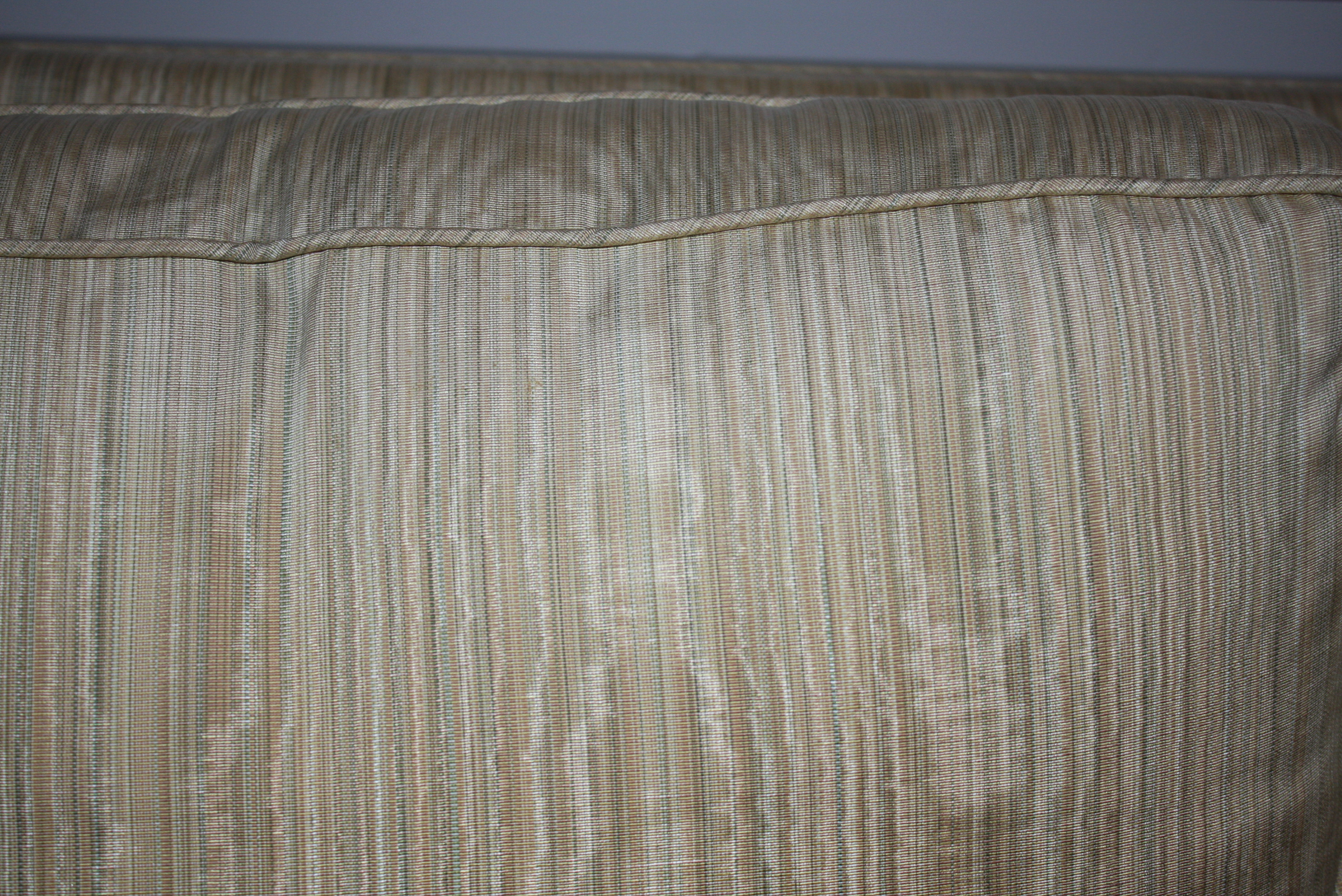 Vintage Silk Upholstered Love Seat