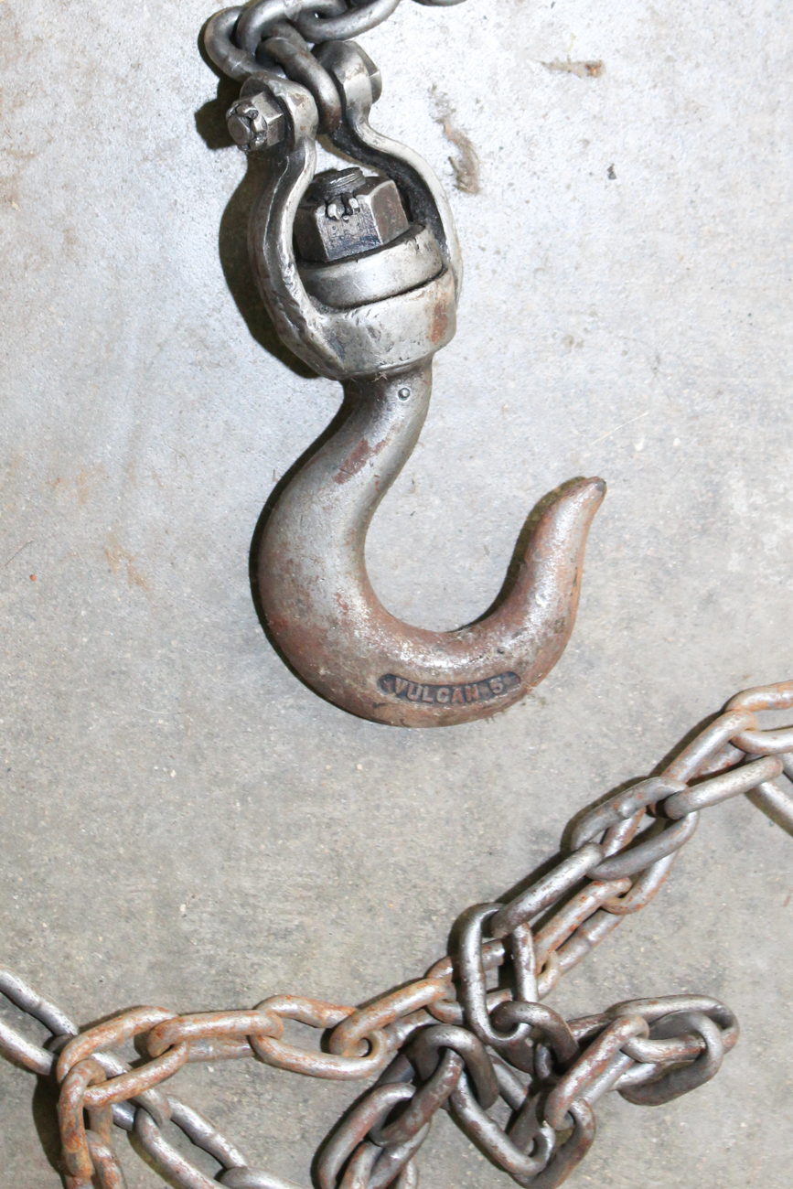 "Cyclone" 1/2 Ton Hoist By Chisholm-Moore