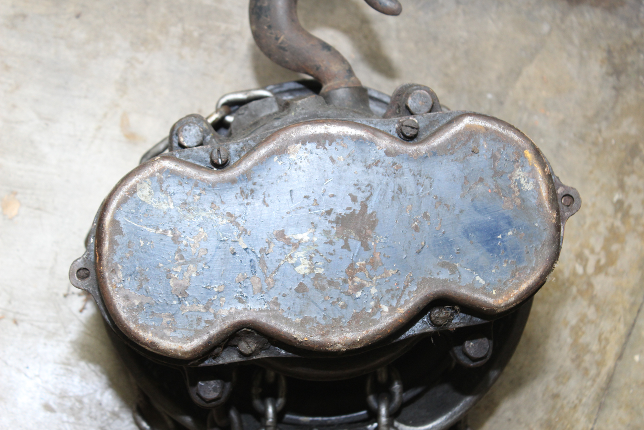 "Cyclone" 1/2 Ton Hoist By Chisholm-Moore