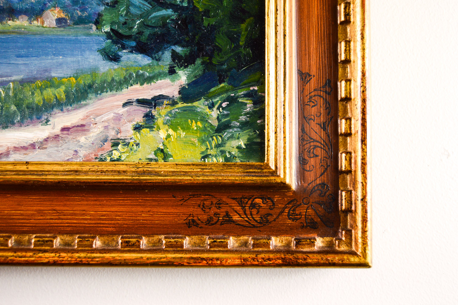 Sarah Richmond Original Oil on Board "Scenes of Buzzard Bay"