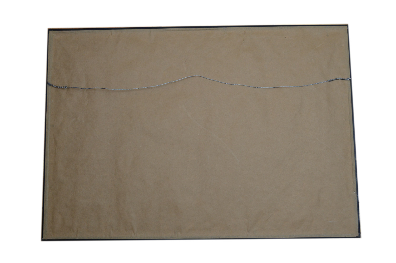 Victorian Beach Scene Black-and-White Watercolor and Pencil