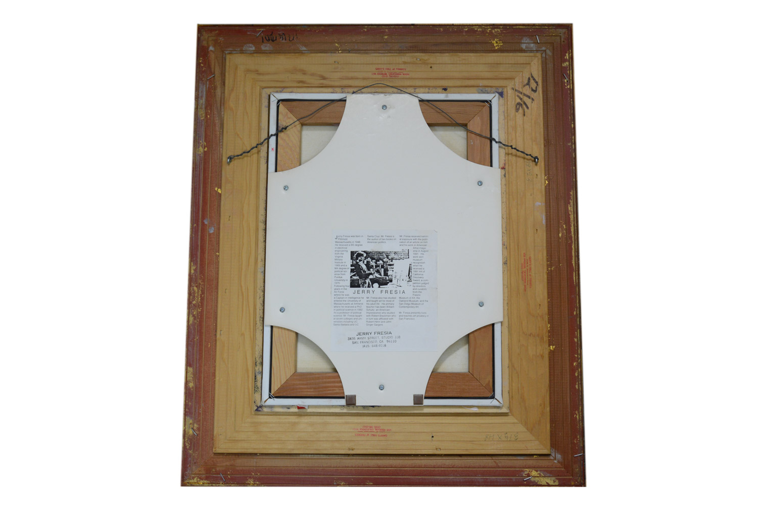 Jerry Fresia Original Oil on Canvas Floral Still Life