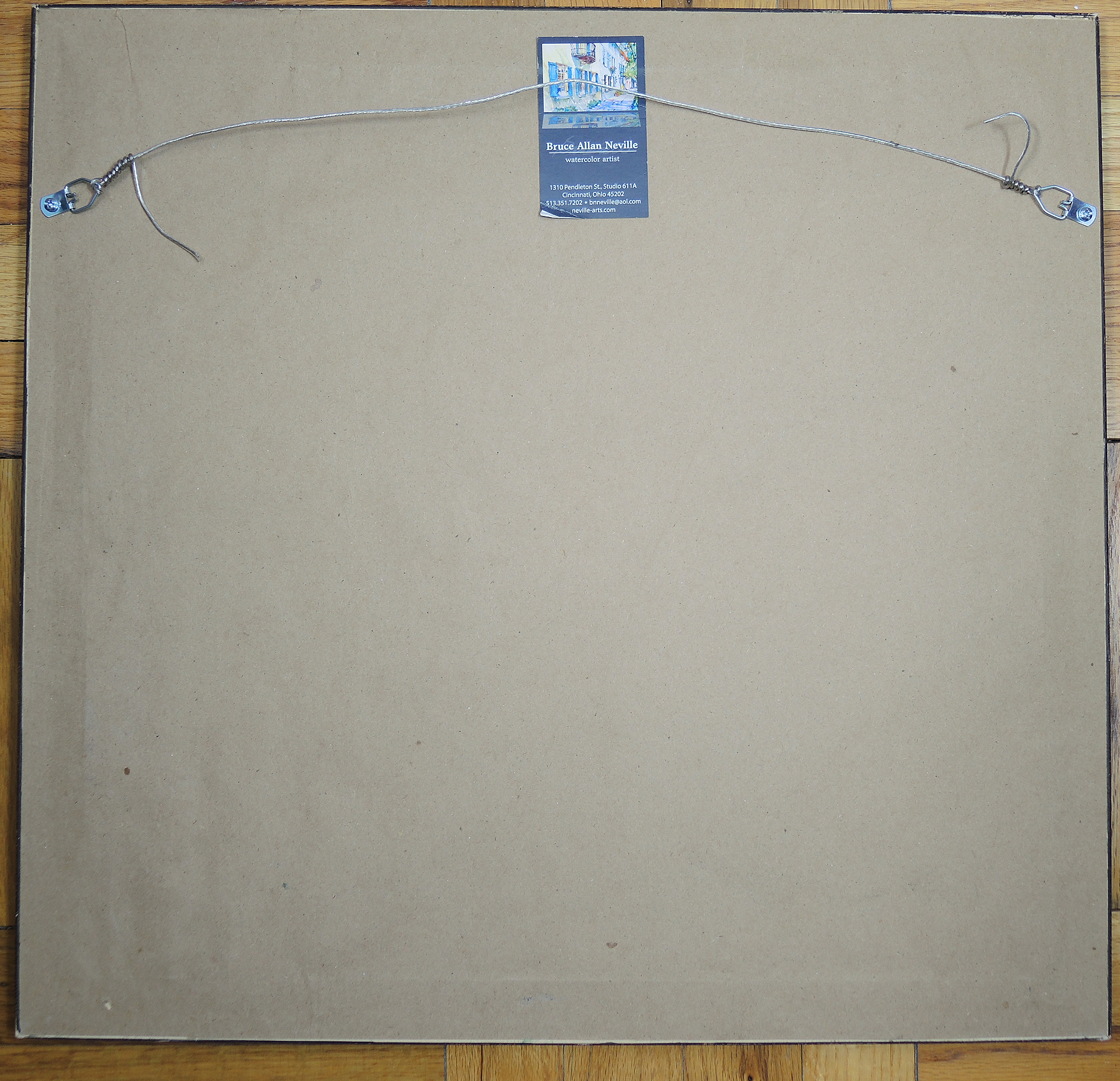 Bruce Allan Neville Original Watercolor of St. Louis