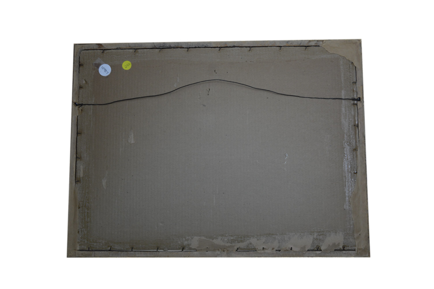 Original Watercolor Park Scene by G.V. Gran