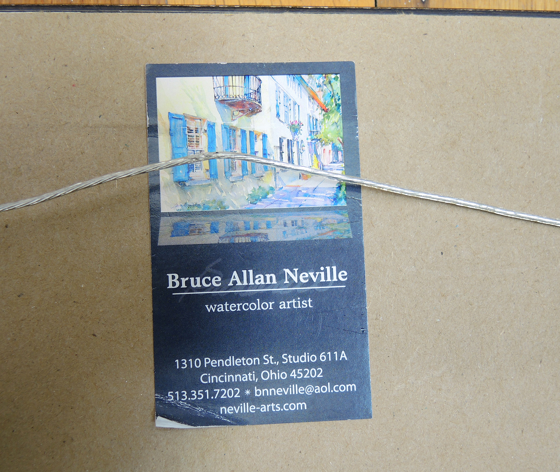 Bruce Allan Neville Original Watercolor of St. Louis