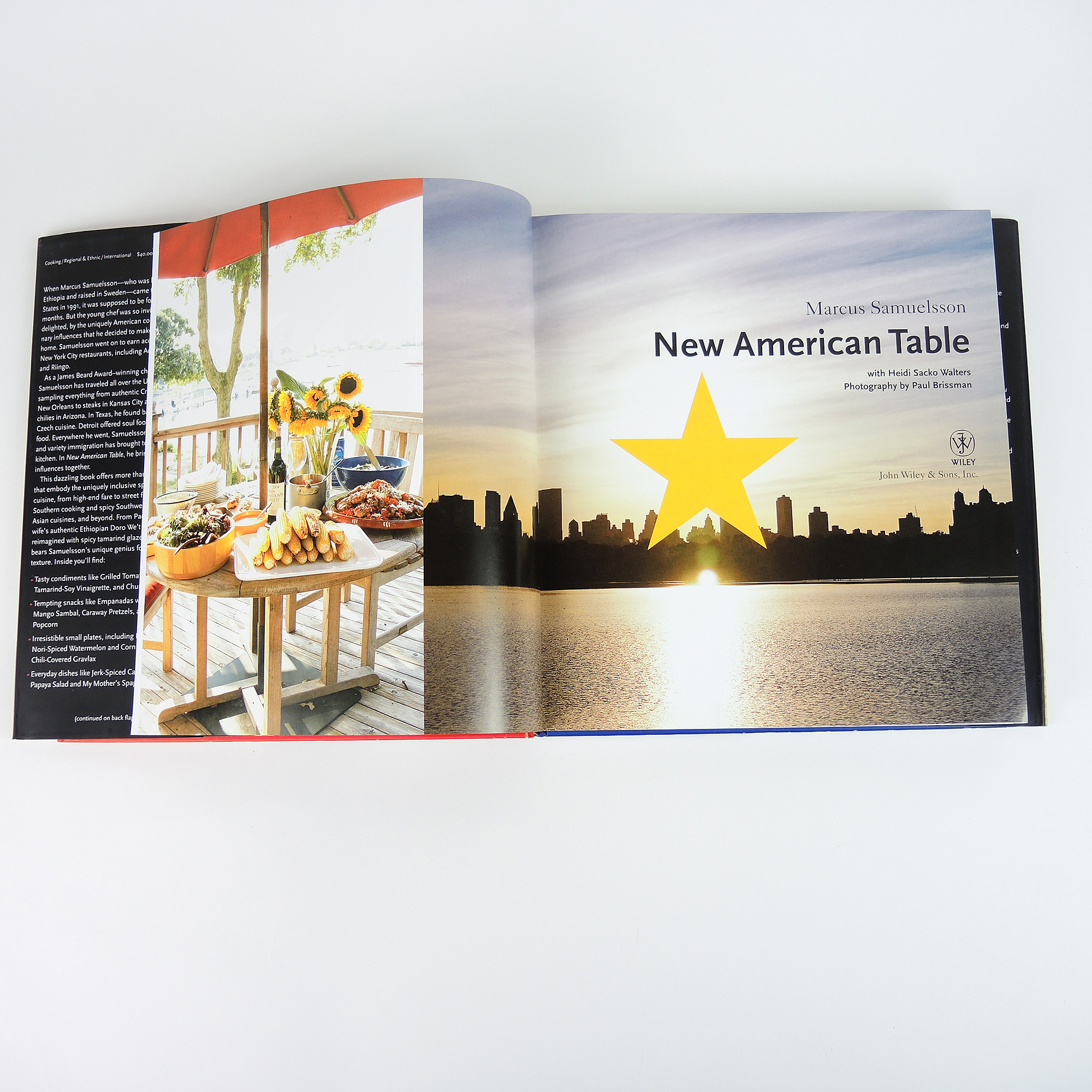 Signed Copy of "New American Table" by Marcus Samuelsson