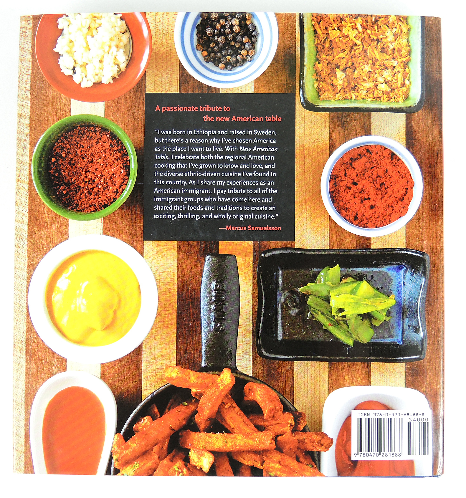 Signed Copy of "New American Table" by Marcus Samuelsson