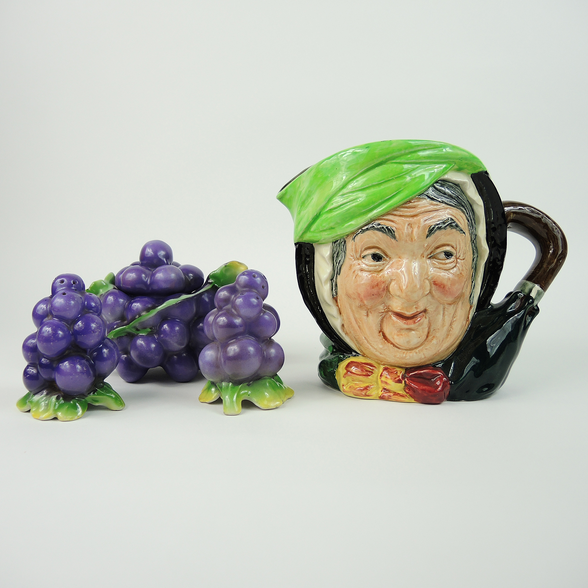 Royal Dalton Toby Jug and Royal Bayreuth Tableware