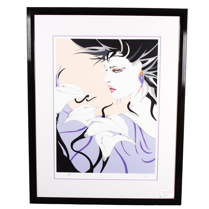 Framed Steve Leal "Julia" Serigraph