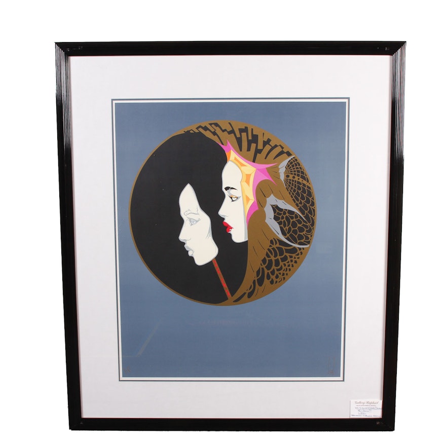 Framed Print After Steve Leal "Masquerade"