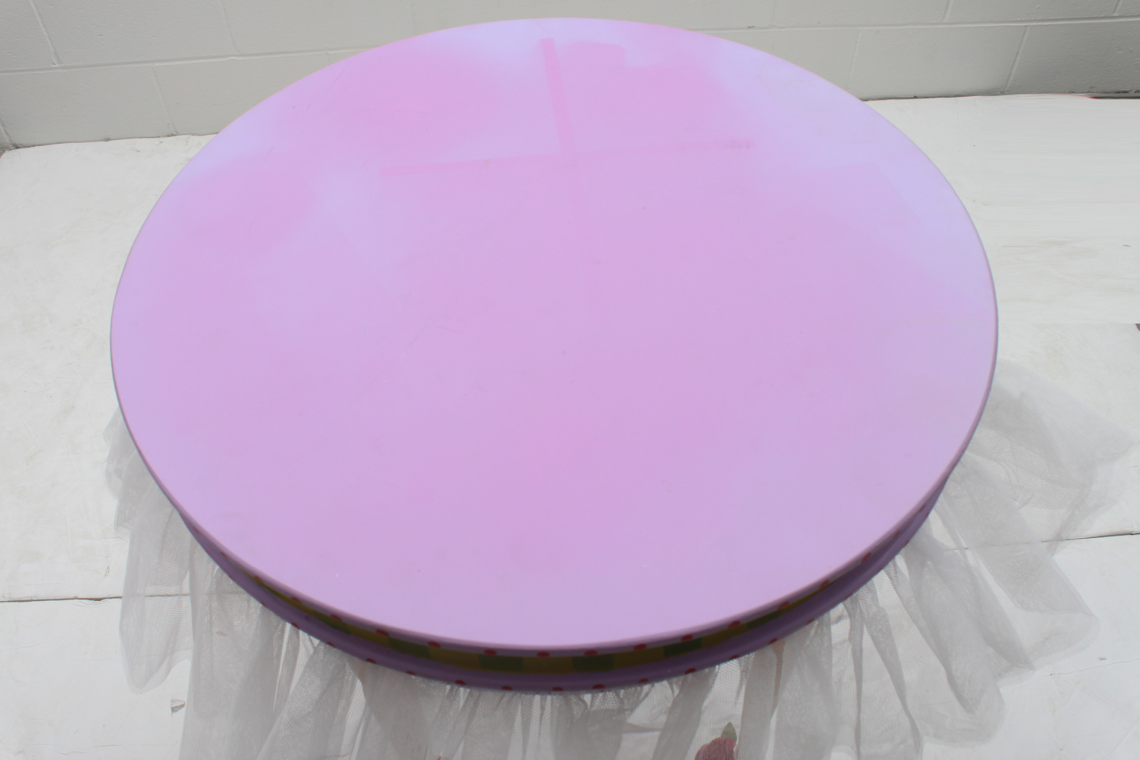 Decorative Ballerina Themed Side Table by Patience Brewster