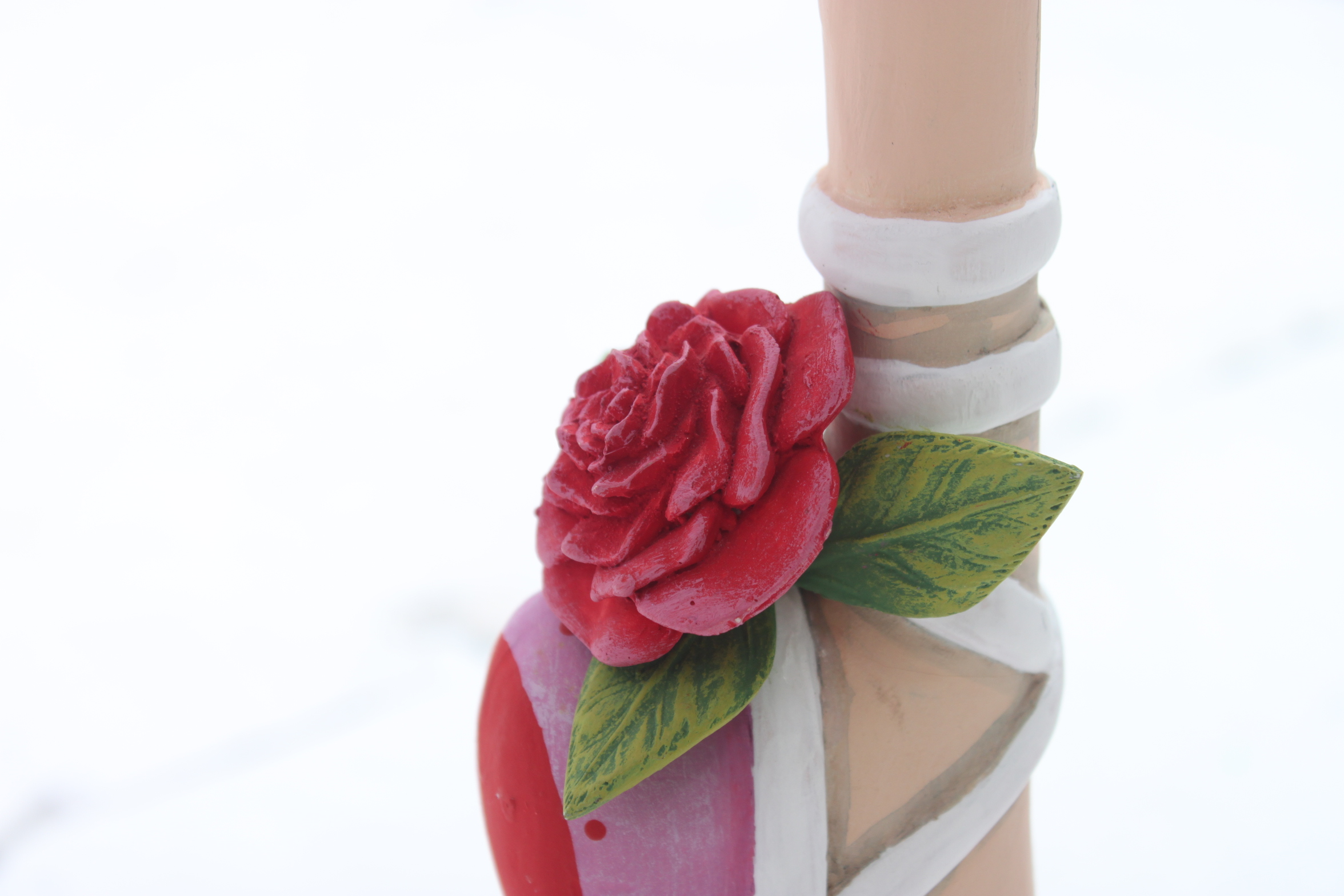 Decorative Ballerina Themed Side Table by Patience Brewster