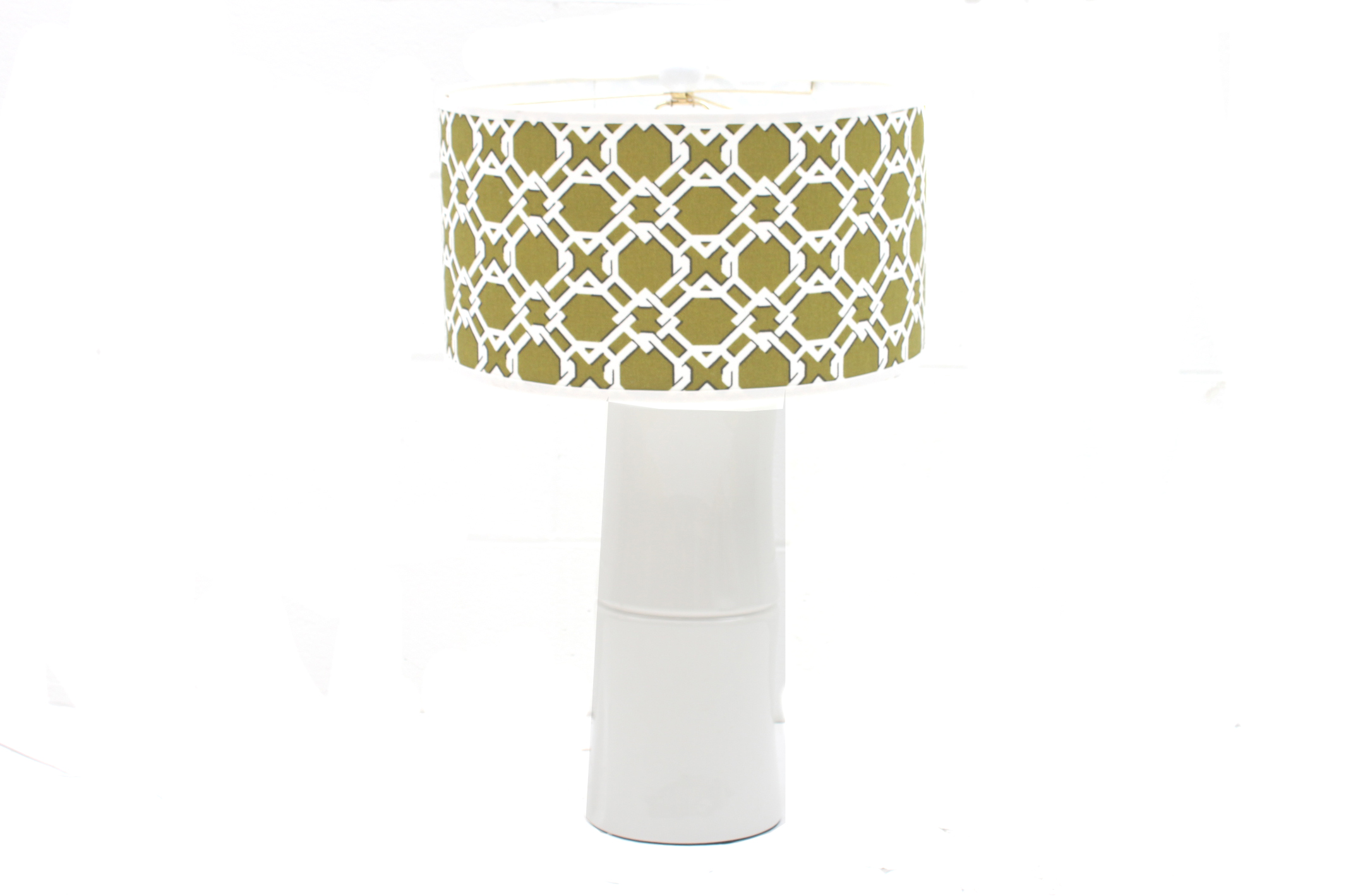 White Ceramic Table Lamp