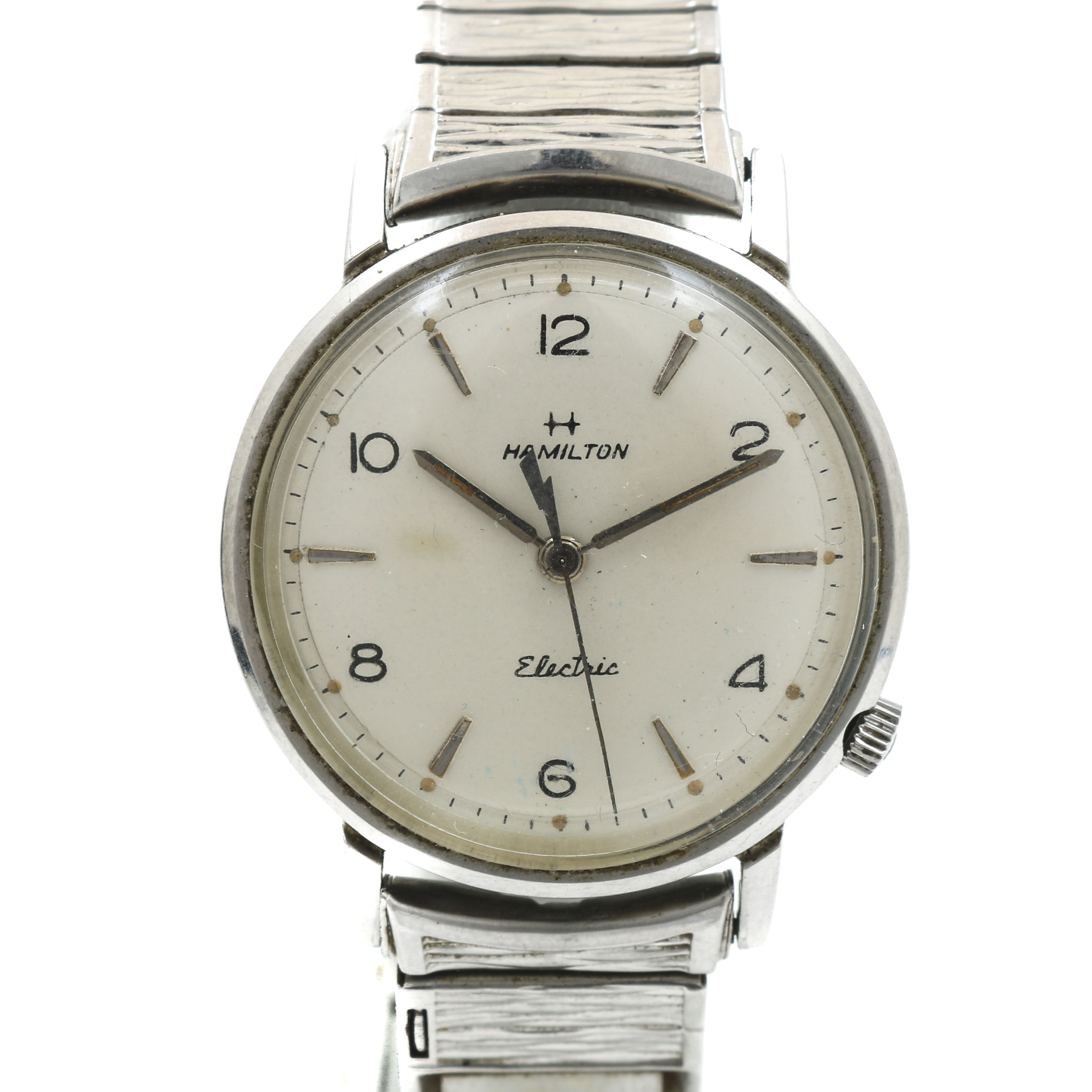 Hamilton Electric Stainless Steel Expansion Watch