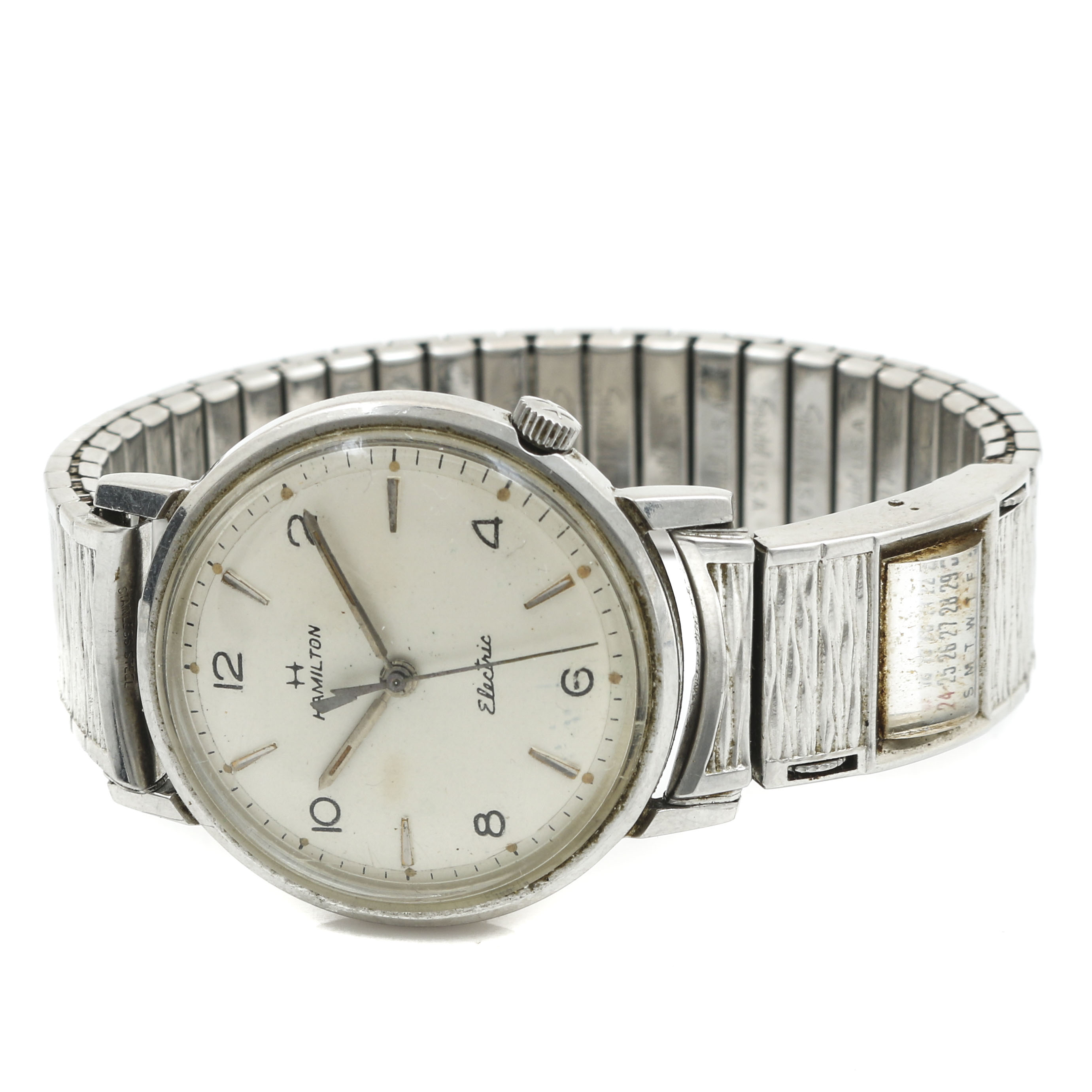 Hamilton Electric Stainless Steel Expansion Watch