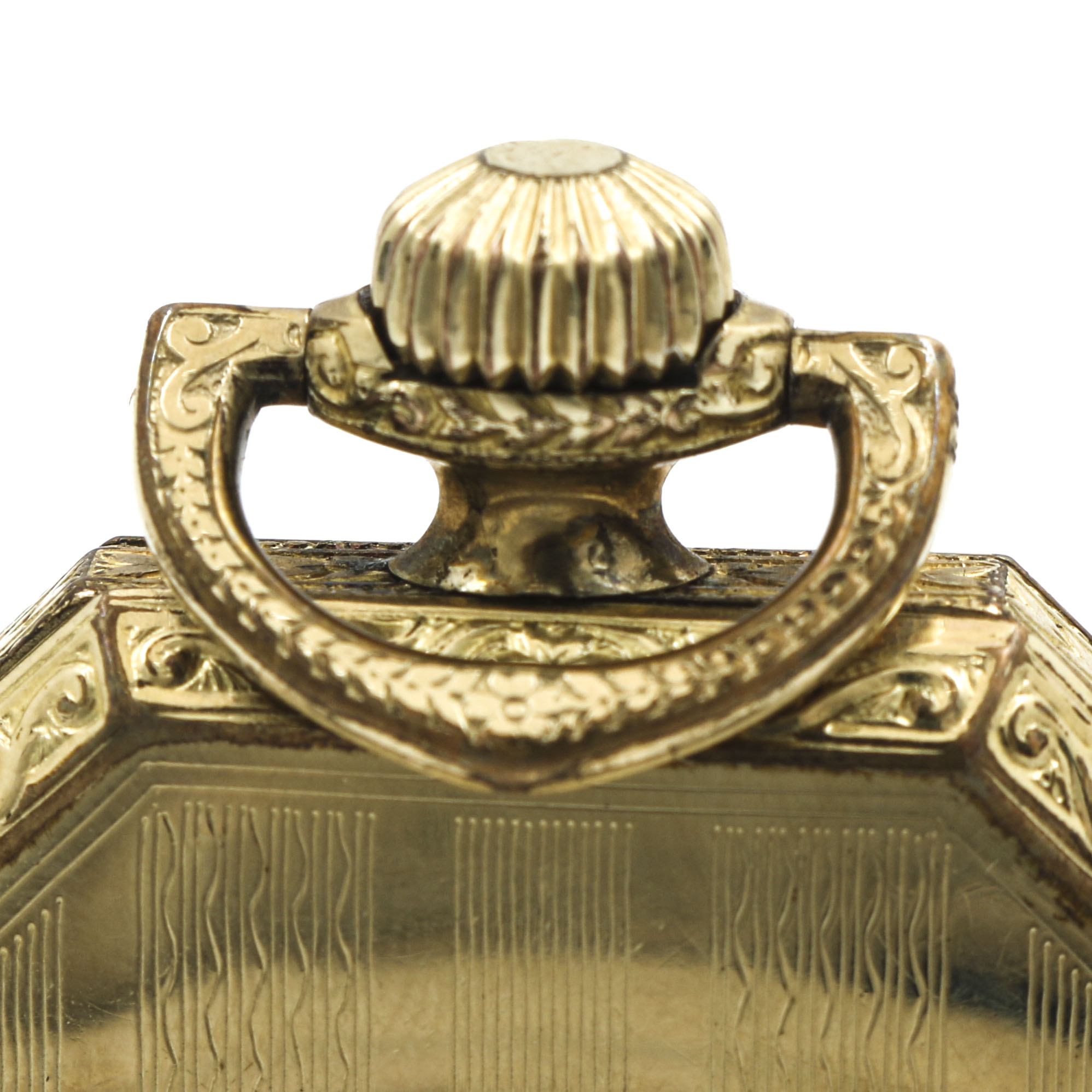 1924 Elgin Gold Filled Octagon Pocket Watch