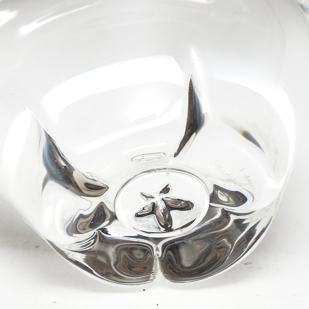 Steuben Apple Paperweight