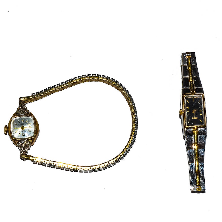 Vintage Waltham and Seiko Wristwatches
