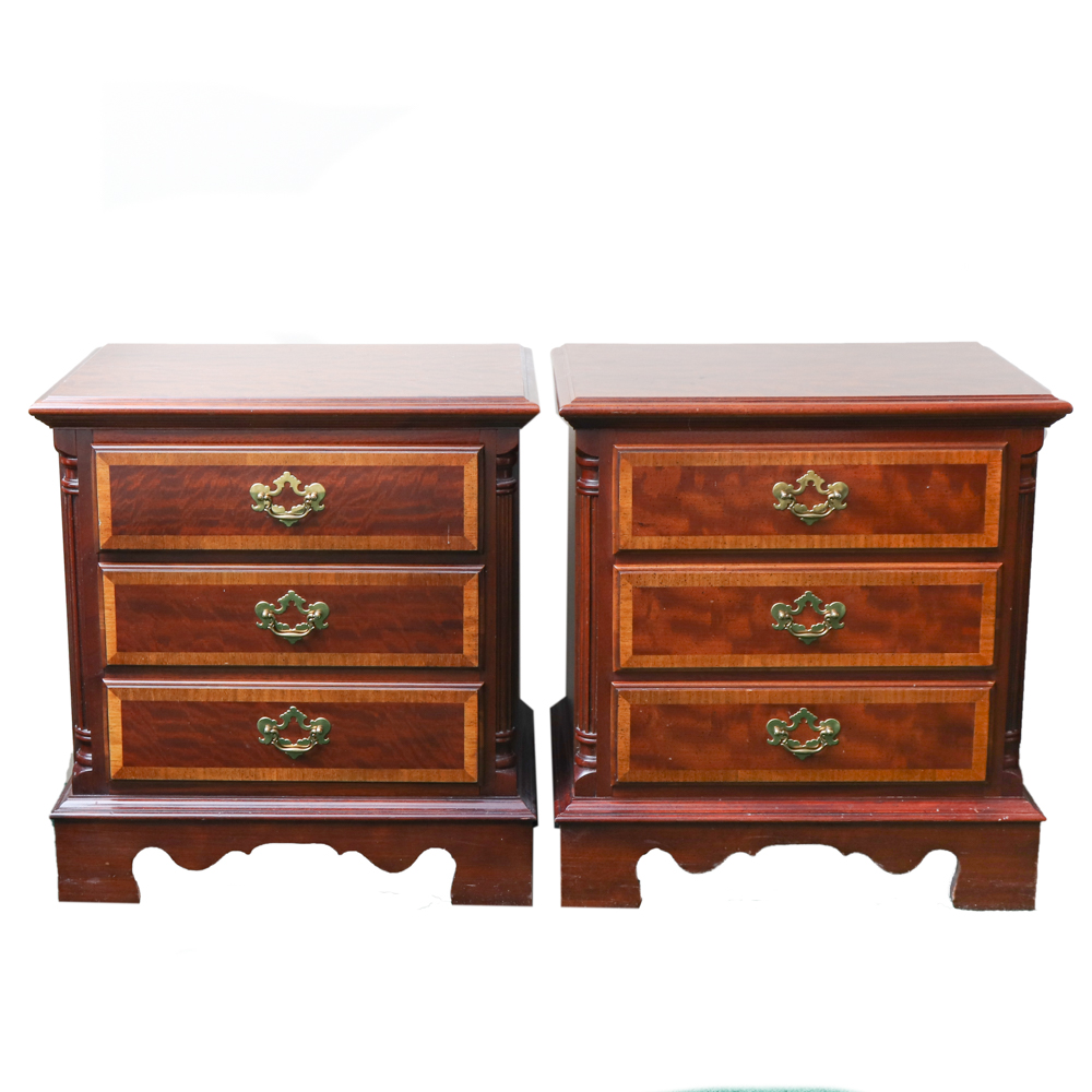 Chippendale Style Nightstands by Dixie