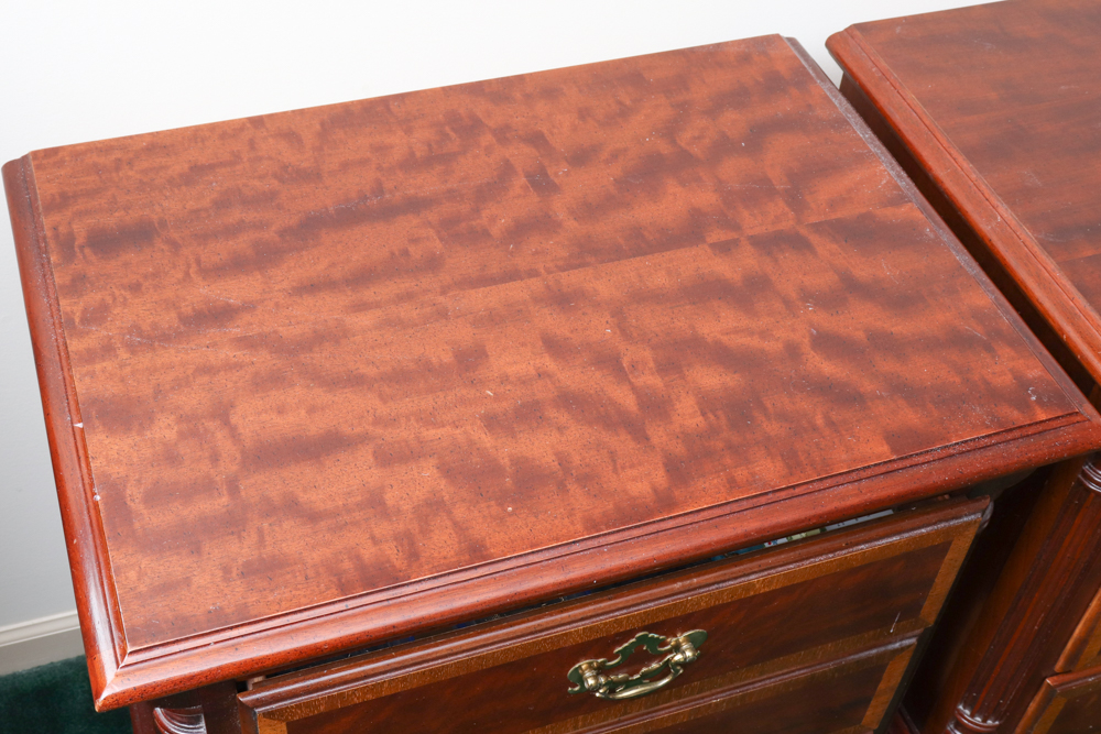 Chippendale Style Nightstands by Dixie