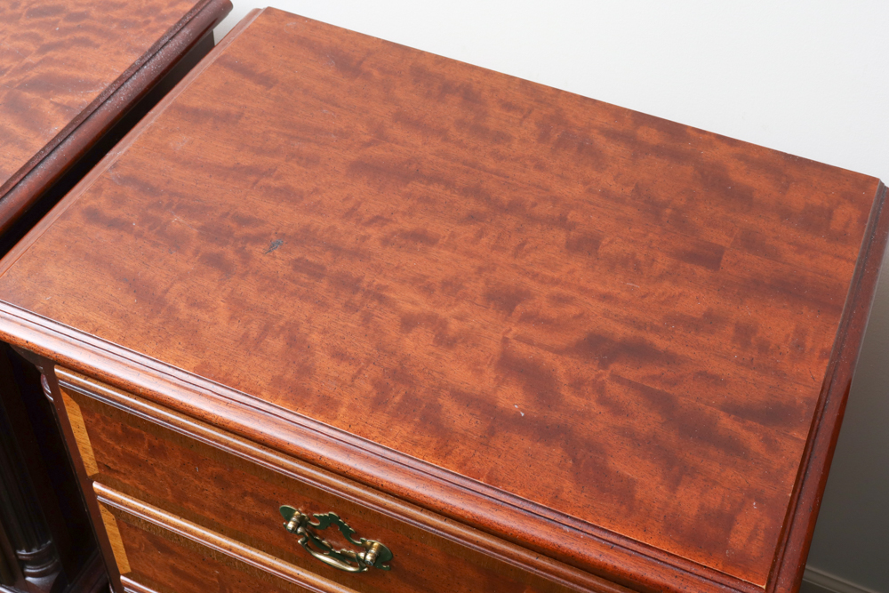 Chippendale Style Nightstands by Dixie