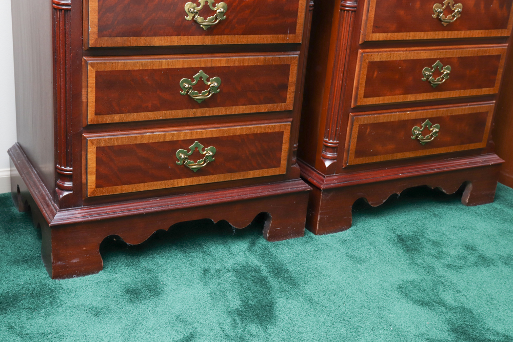 Chippendale Style Nightstands by Dixie