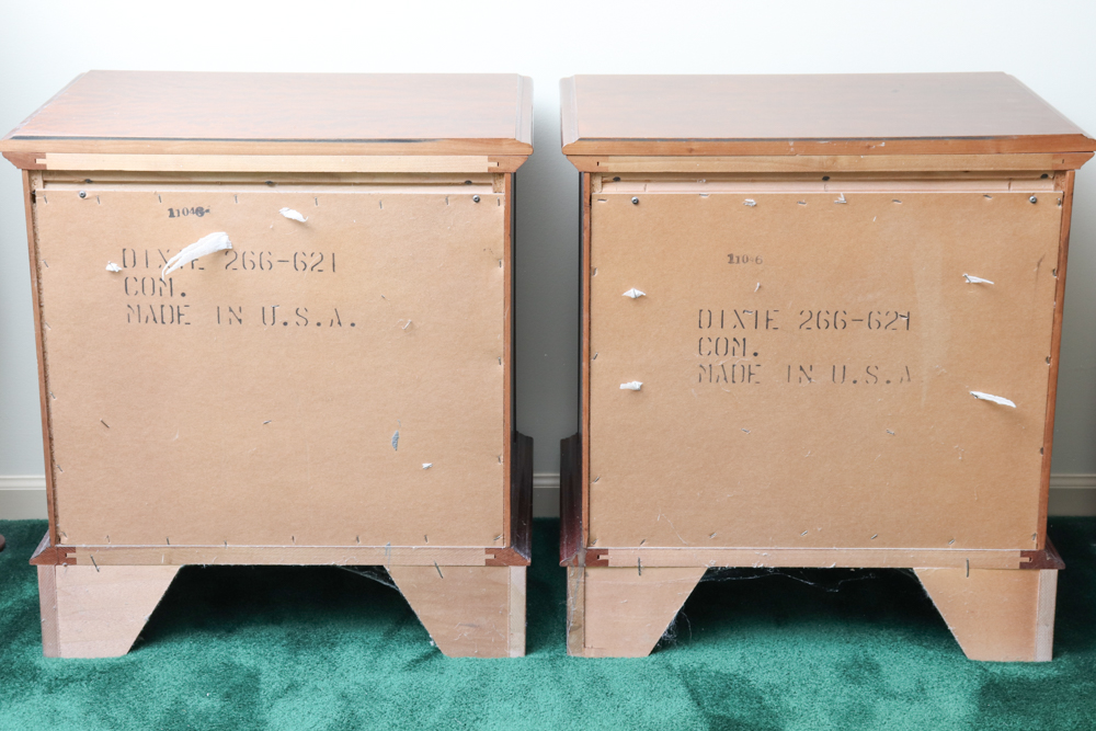 Chippendale Style Nightstands by Dixie