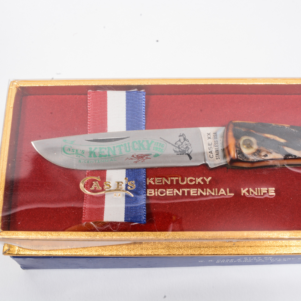 Case XX Kentucky Bicentennial Knife Trio
