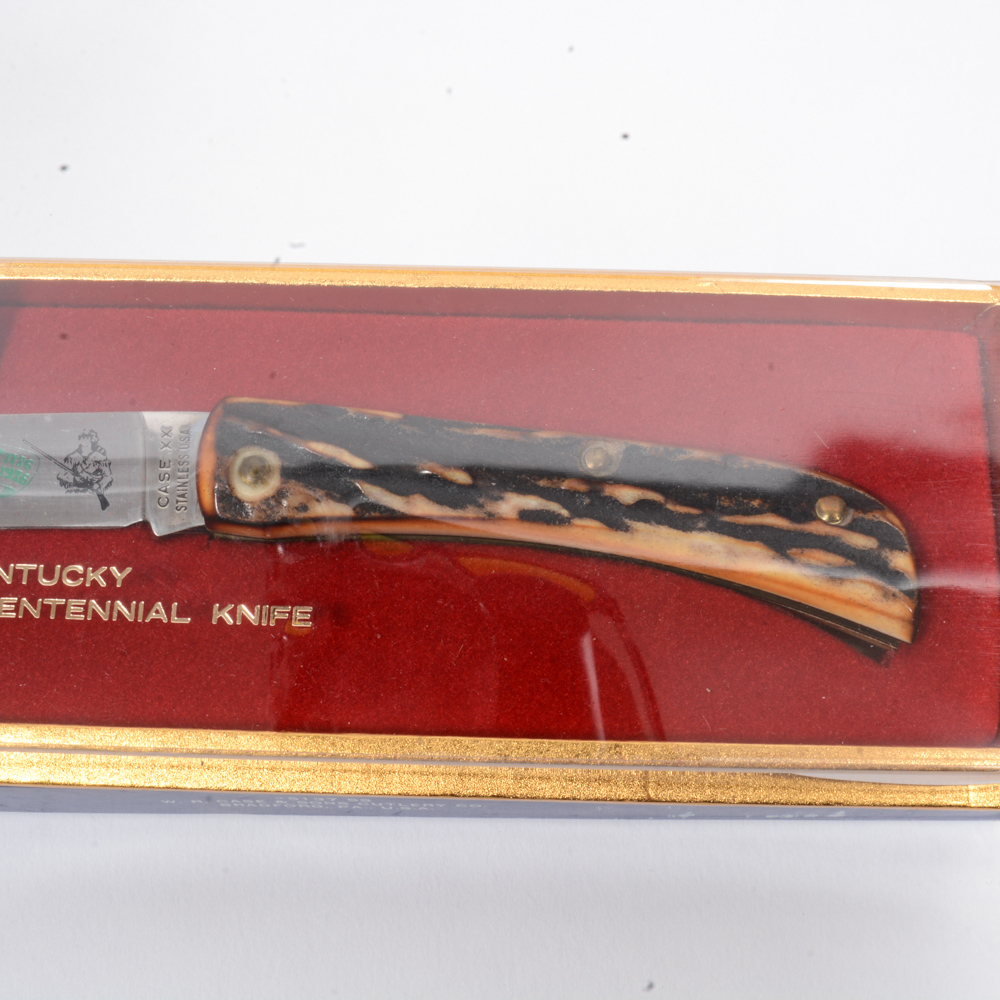Case XX Kentucky Bicentennial Knife Trio